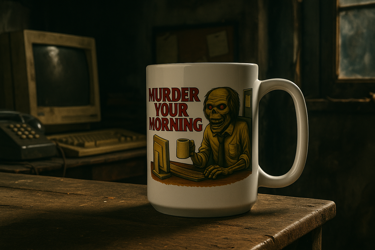 Murder Your Morning 15oz Coffee Mug