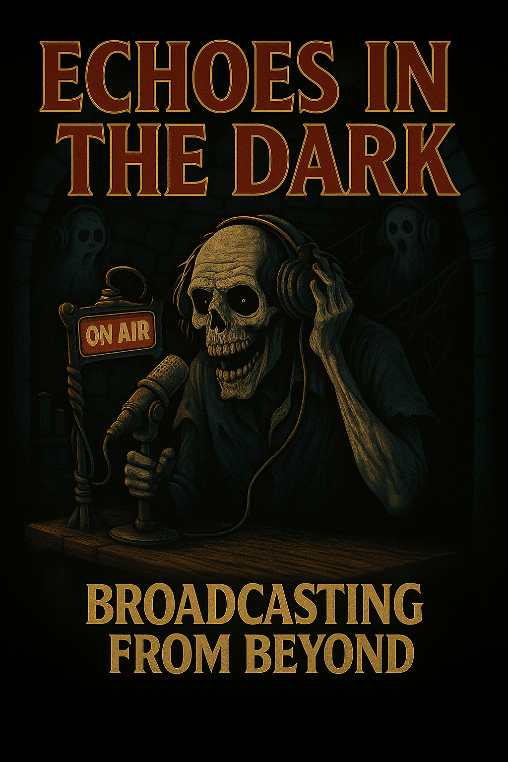 Echoes in the Dark Poster-Broadcasting from Beyond