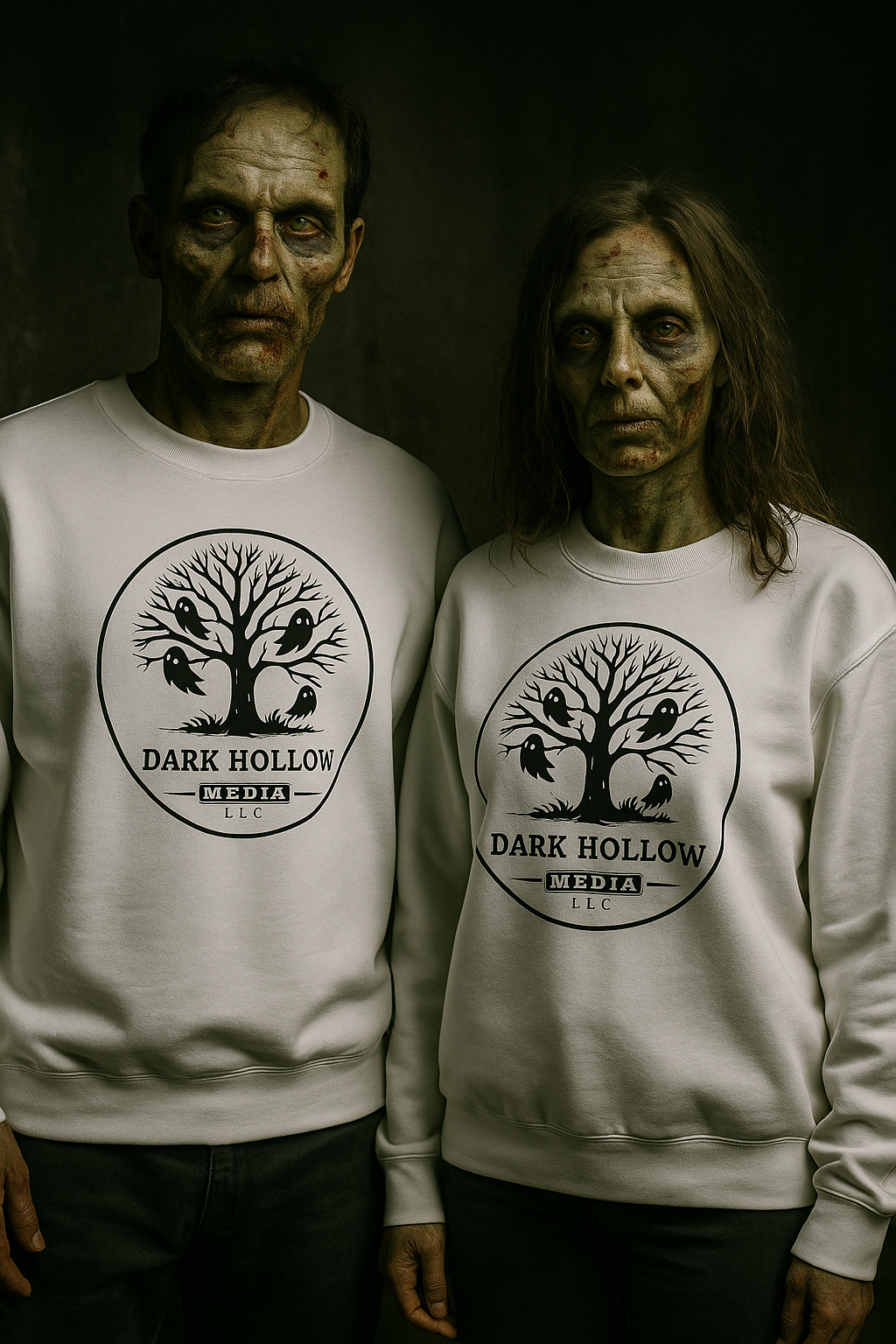 DHM Black Logo Unisex Sweatshirt