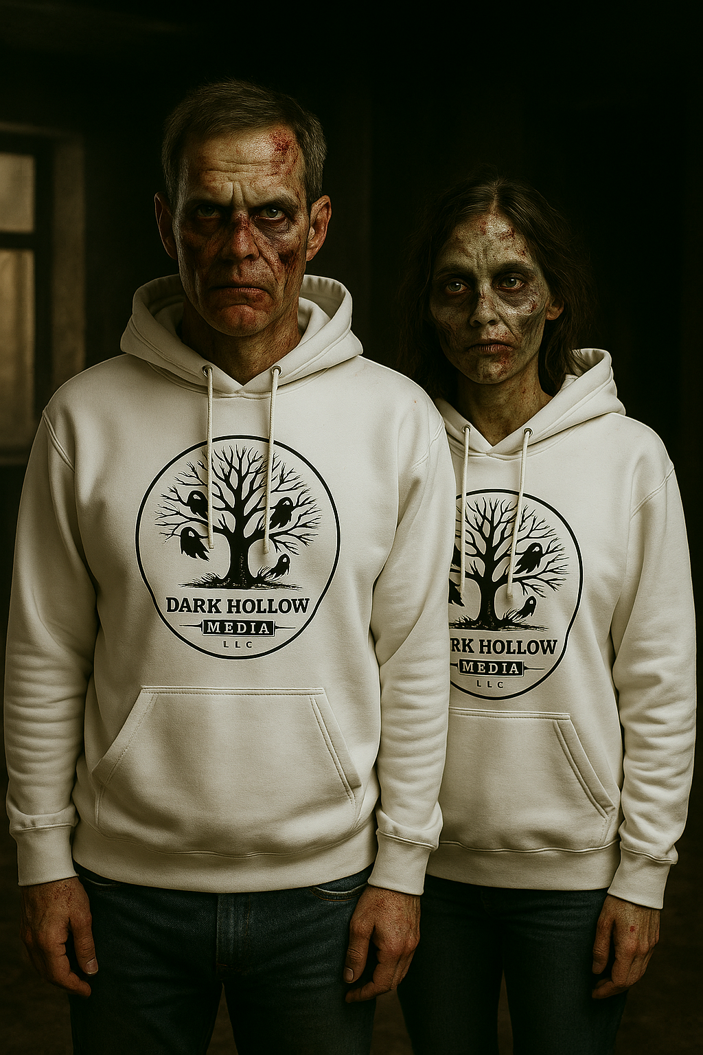 DHM Black Logo Unisex Hoodie