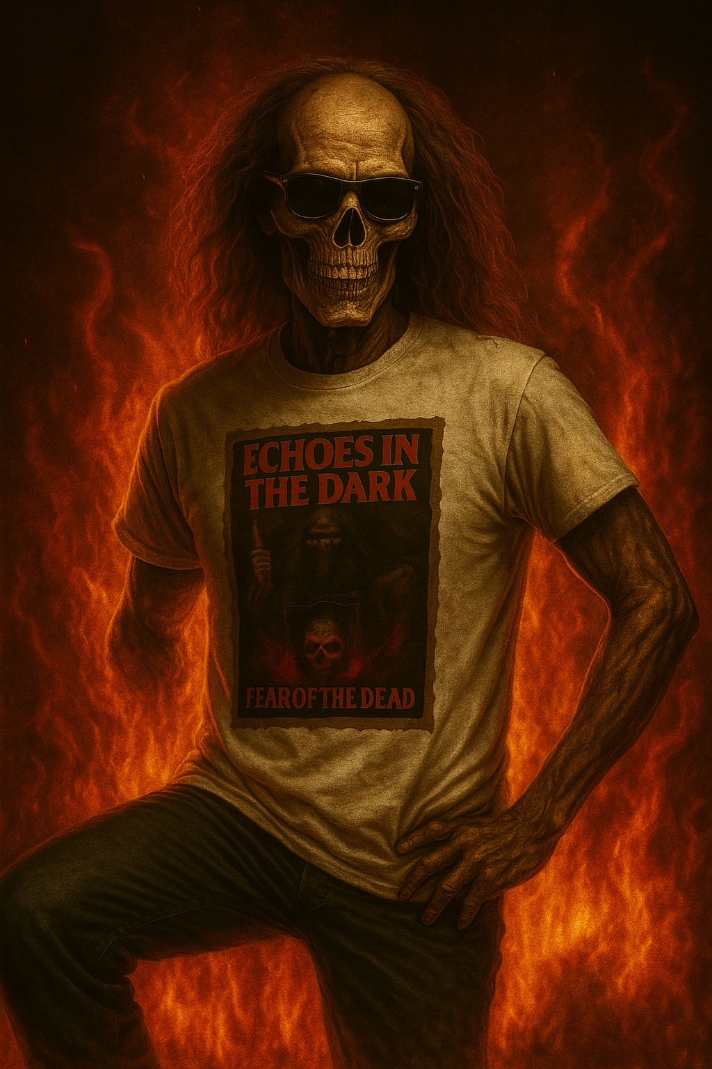 Echoes in the Dark-Dead Air Unisex T-shirt