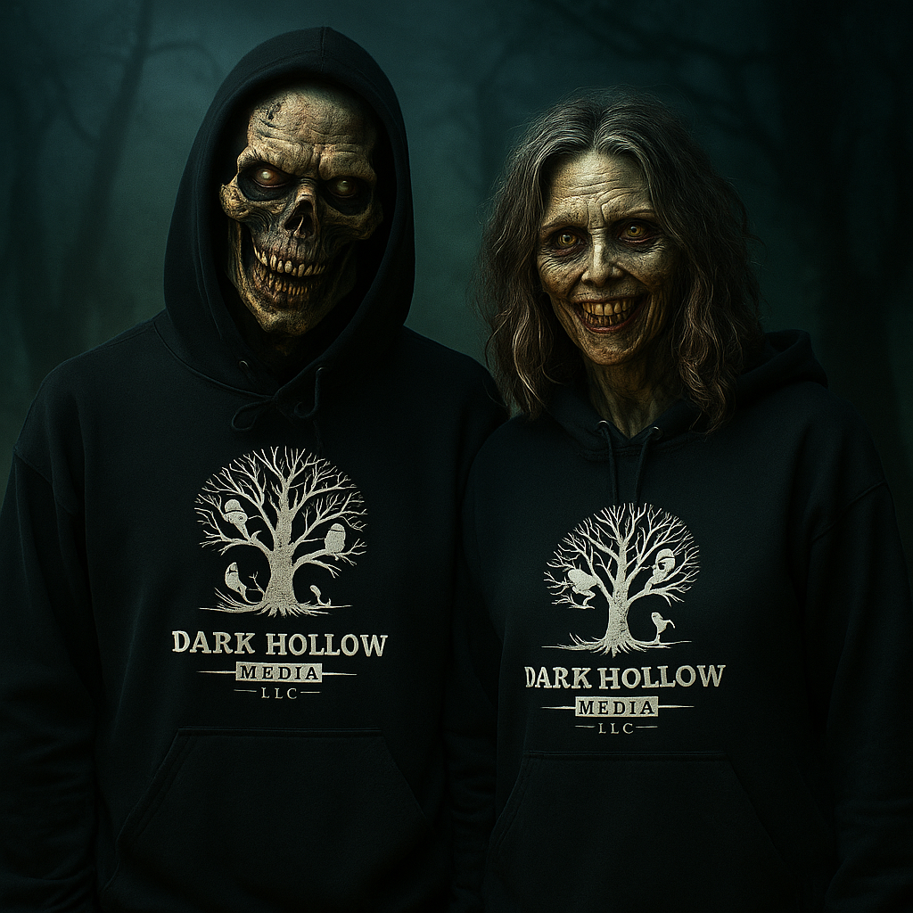 DHM White Logo Unisex Hoodie