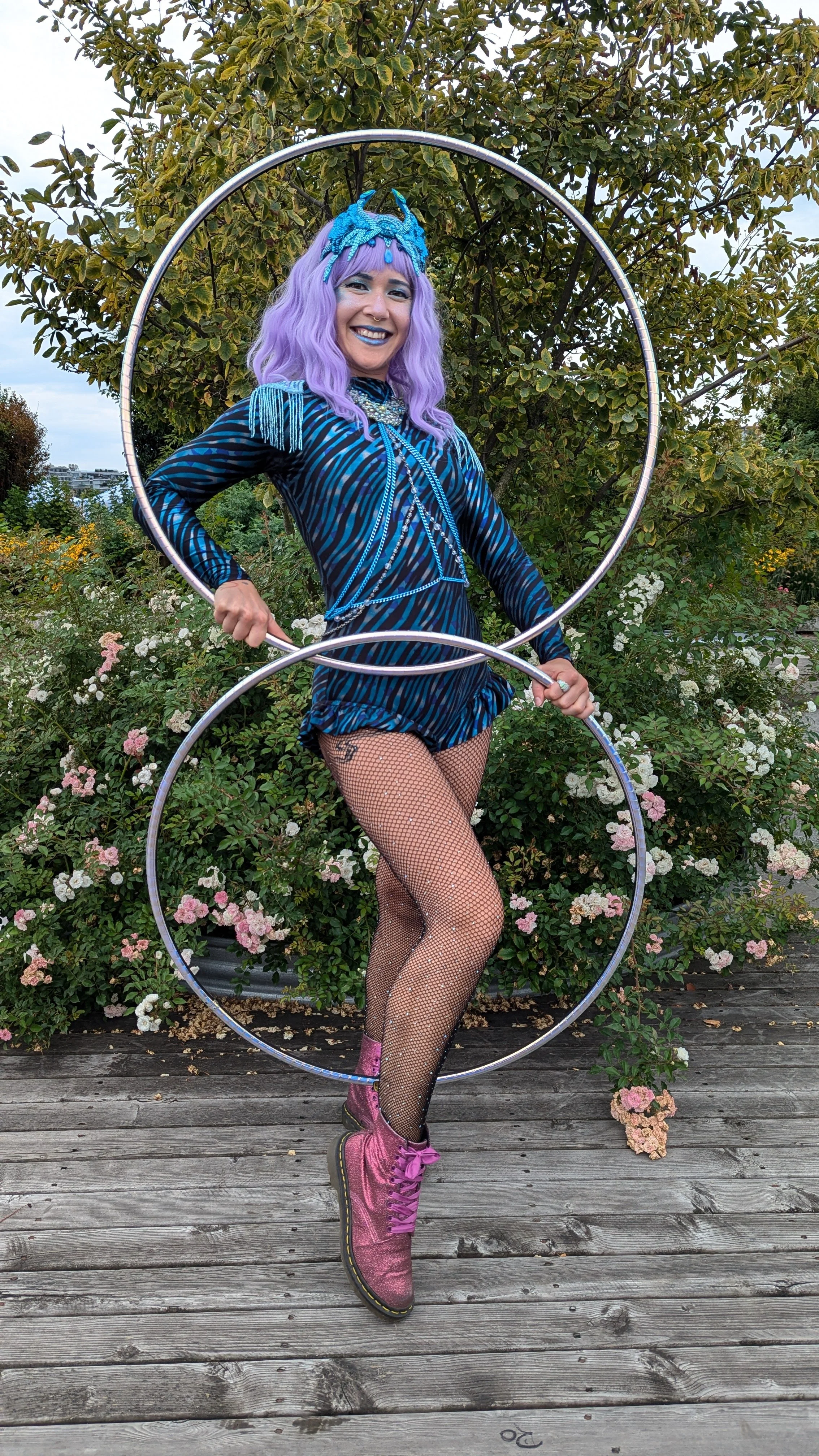 Water Goddess Hula Hooper Character