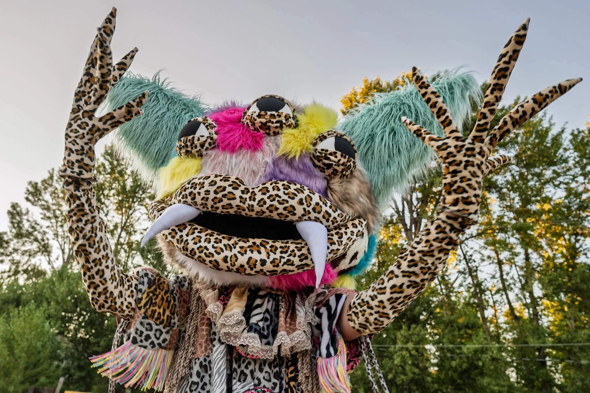 3 Eyed Wild Thing Stilt Character @ Bass Coast Festival 2025