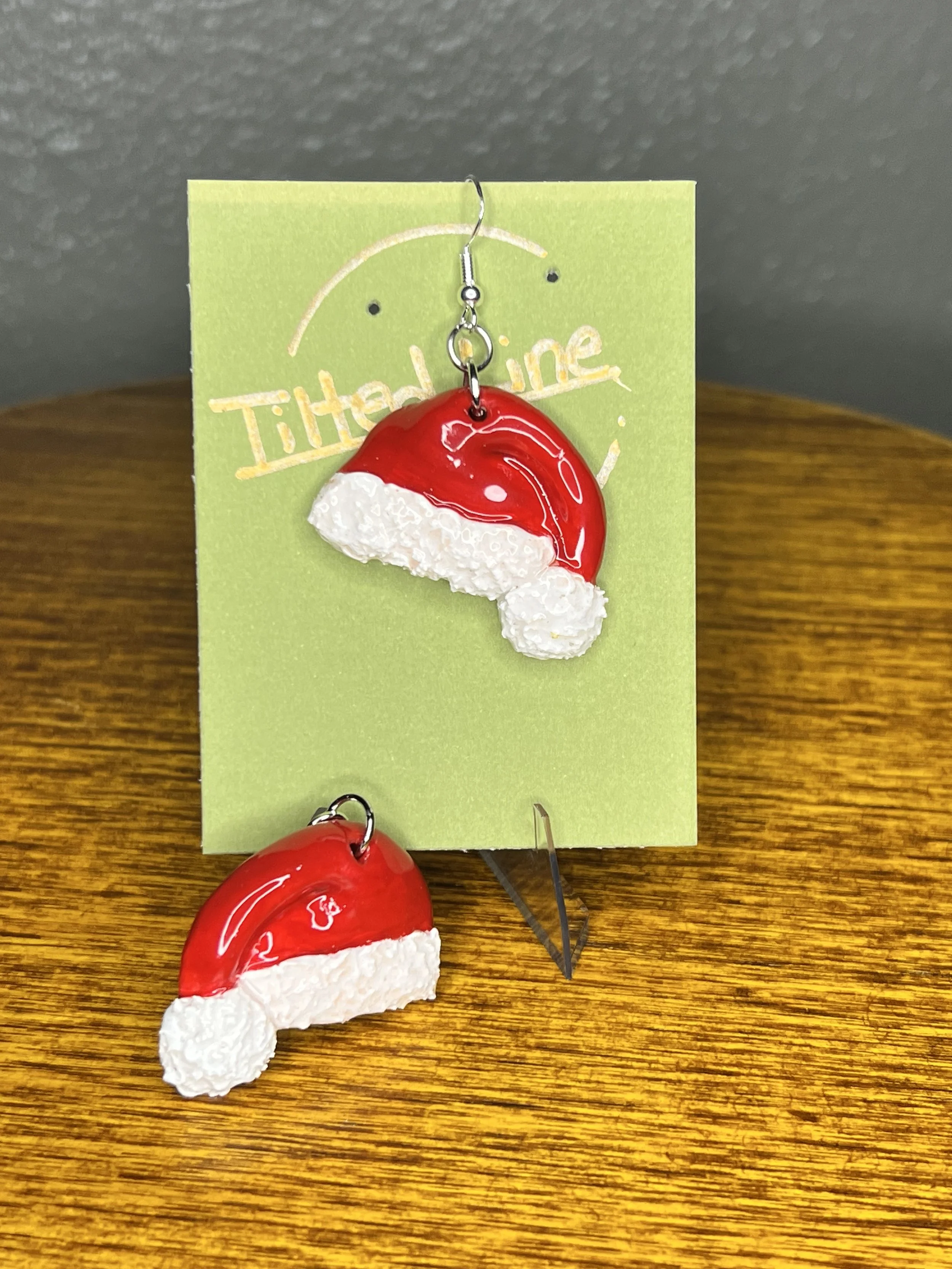 Santa Hat Earrings