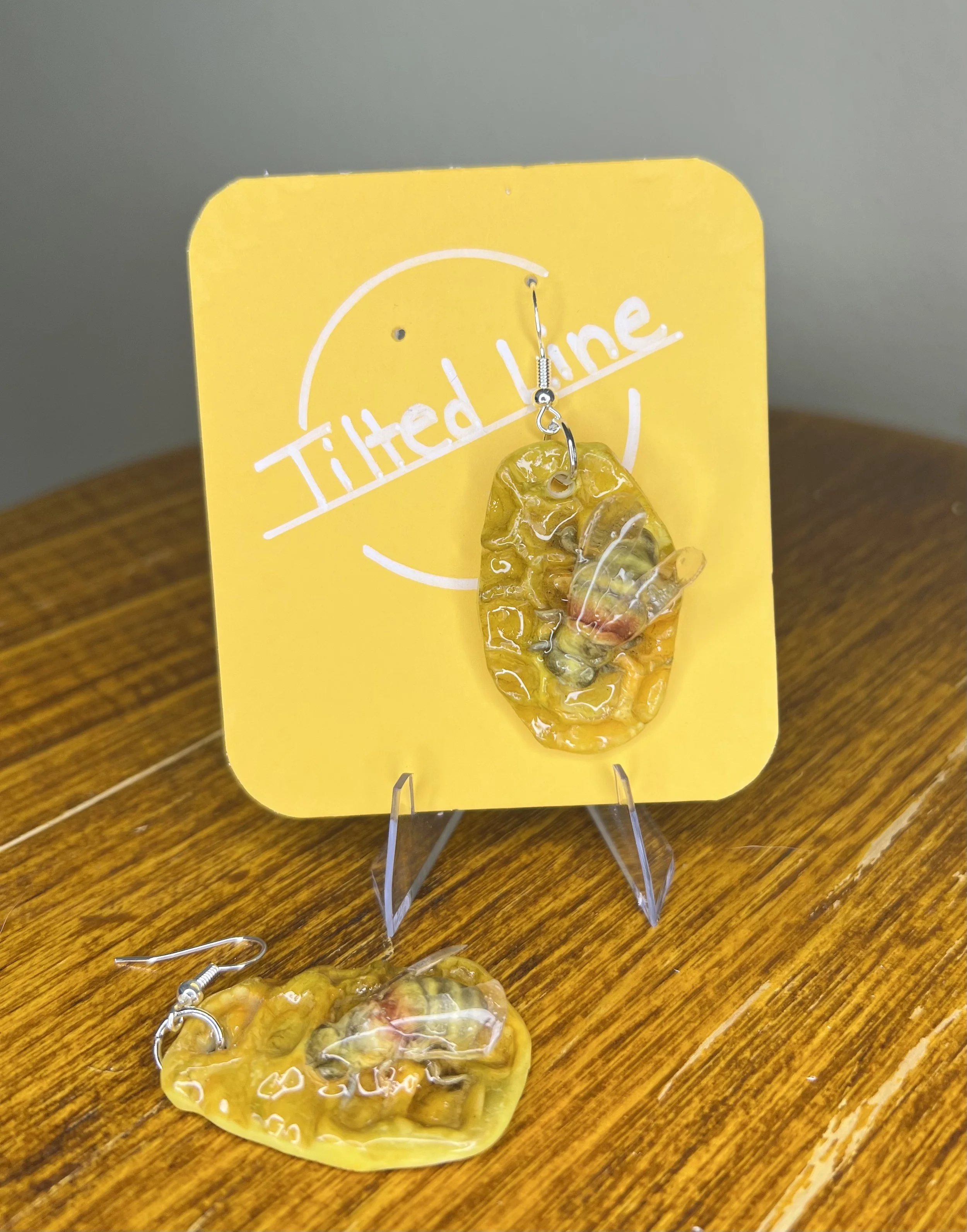 Honey Bee Earrings