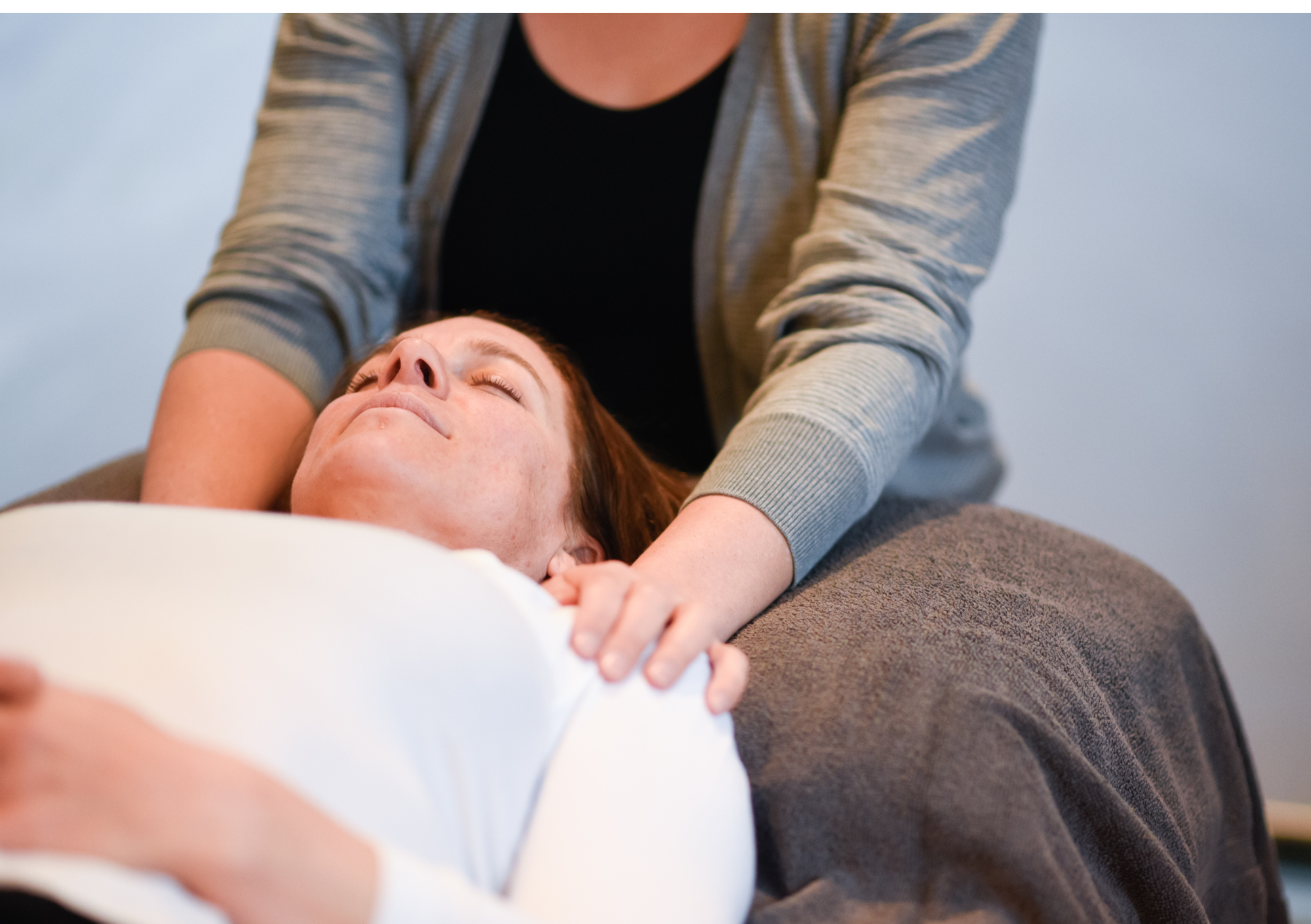 Oncology massage treatment patient clothed Ocean Grove