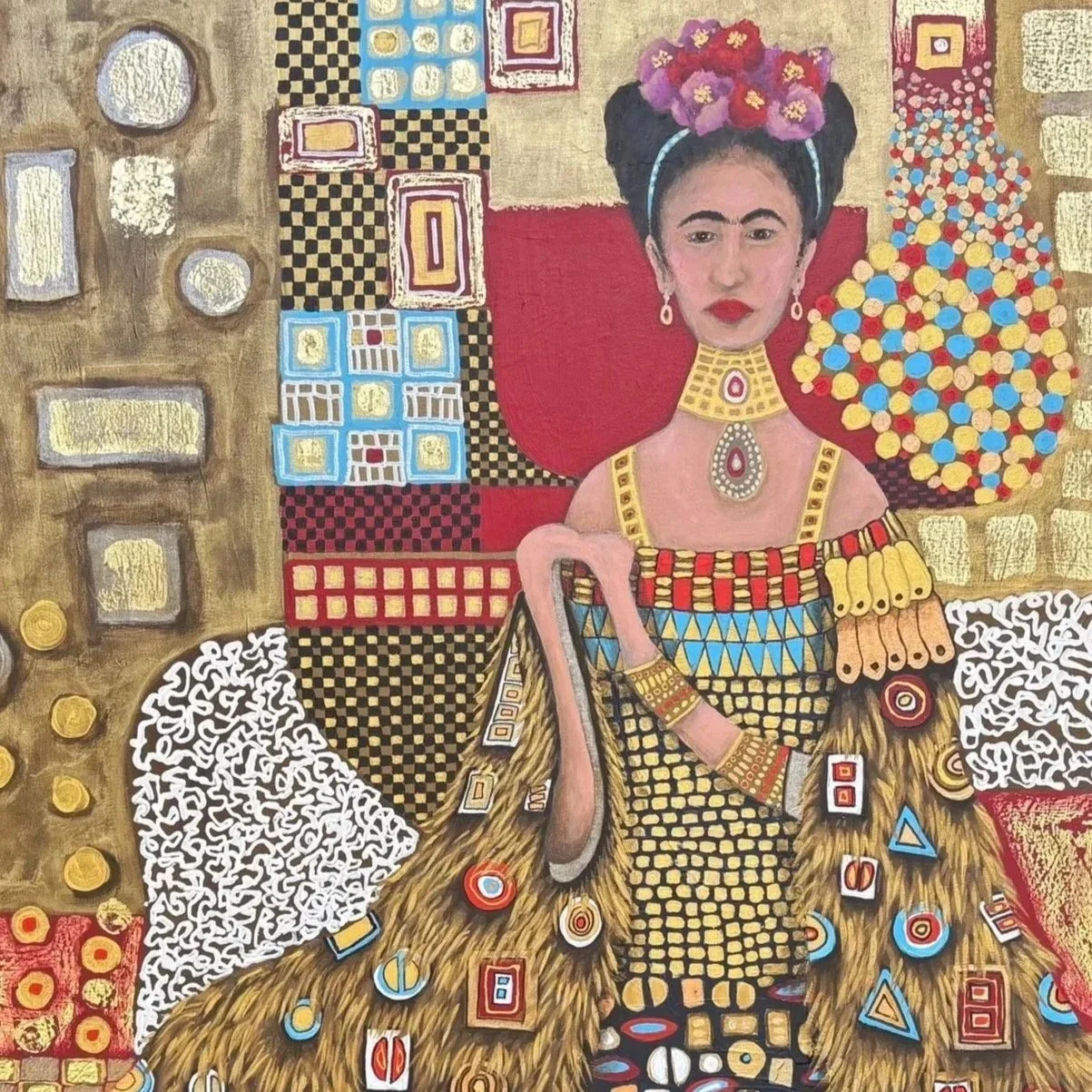 Frida in Gold