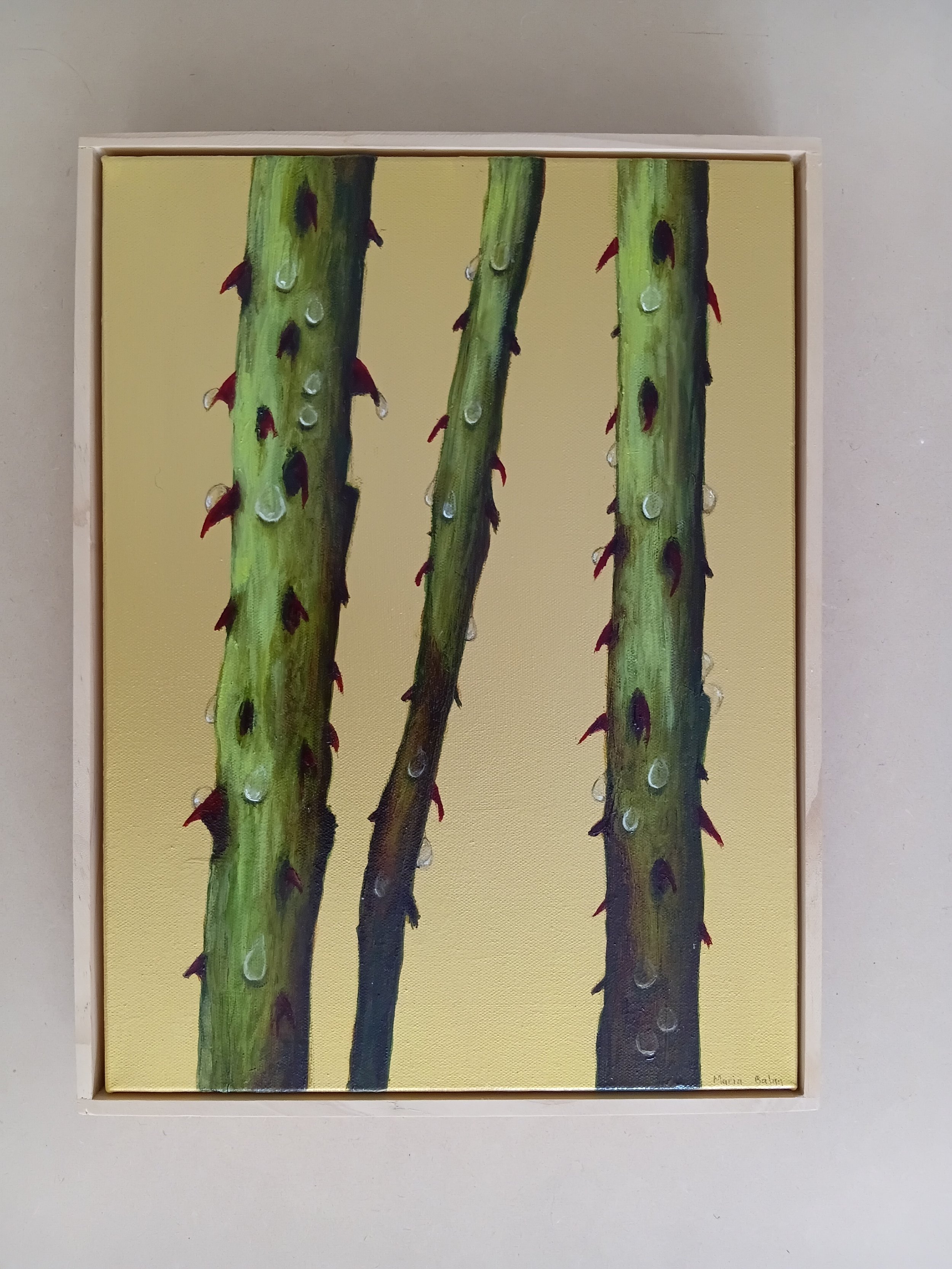 Rose Thorn- Original Oil