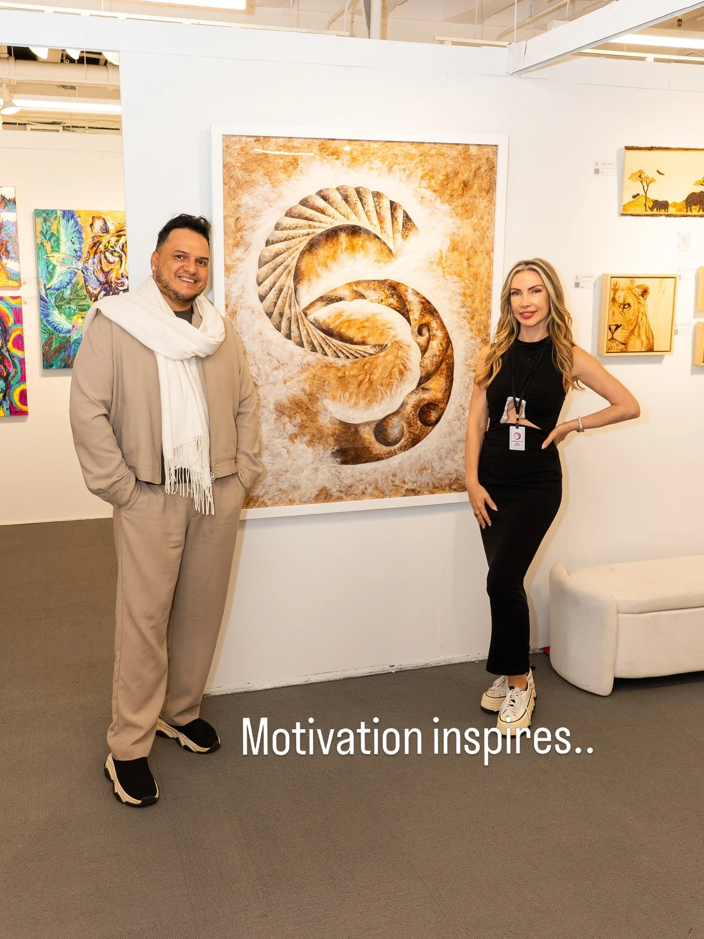 A heartfelt thank you to @midogaleria and the entire team @jonathanmarin1 for bringing such a meaningful presence to Expo Chicago. Your support, vision, and the way you champion the artists you work with do not go unnoticed. It means so much to be re