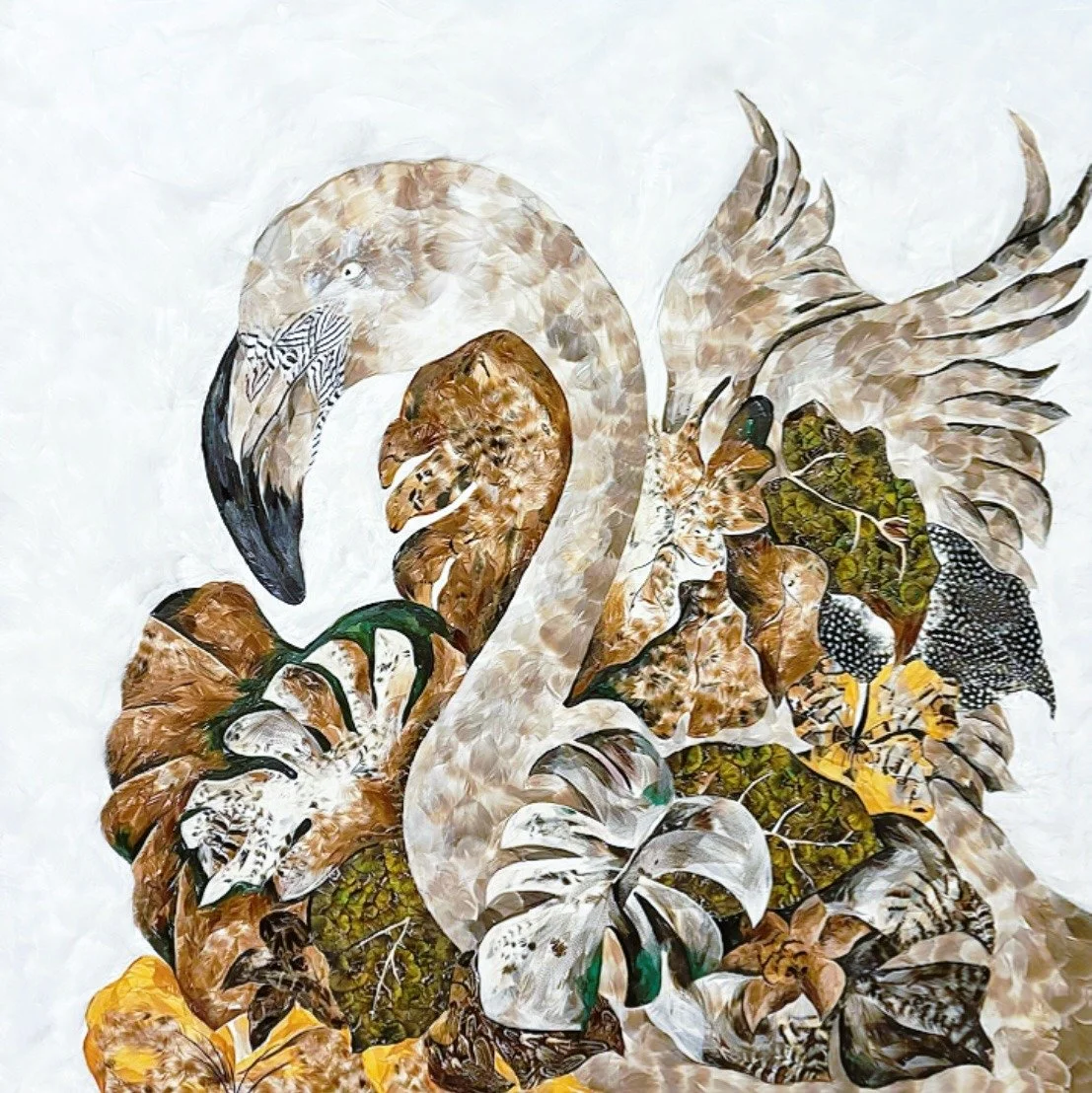 an island - feather art1.JPG