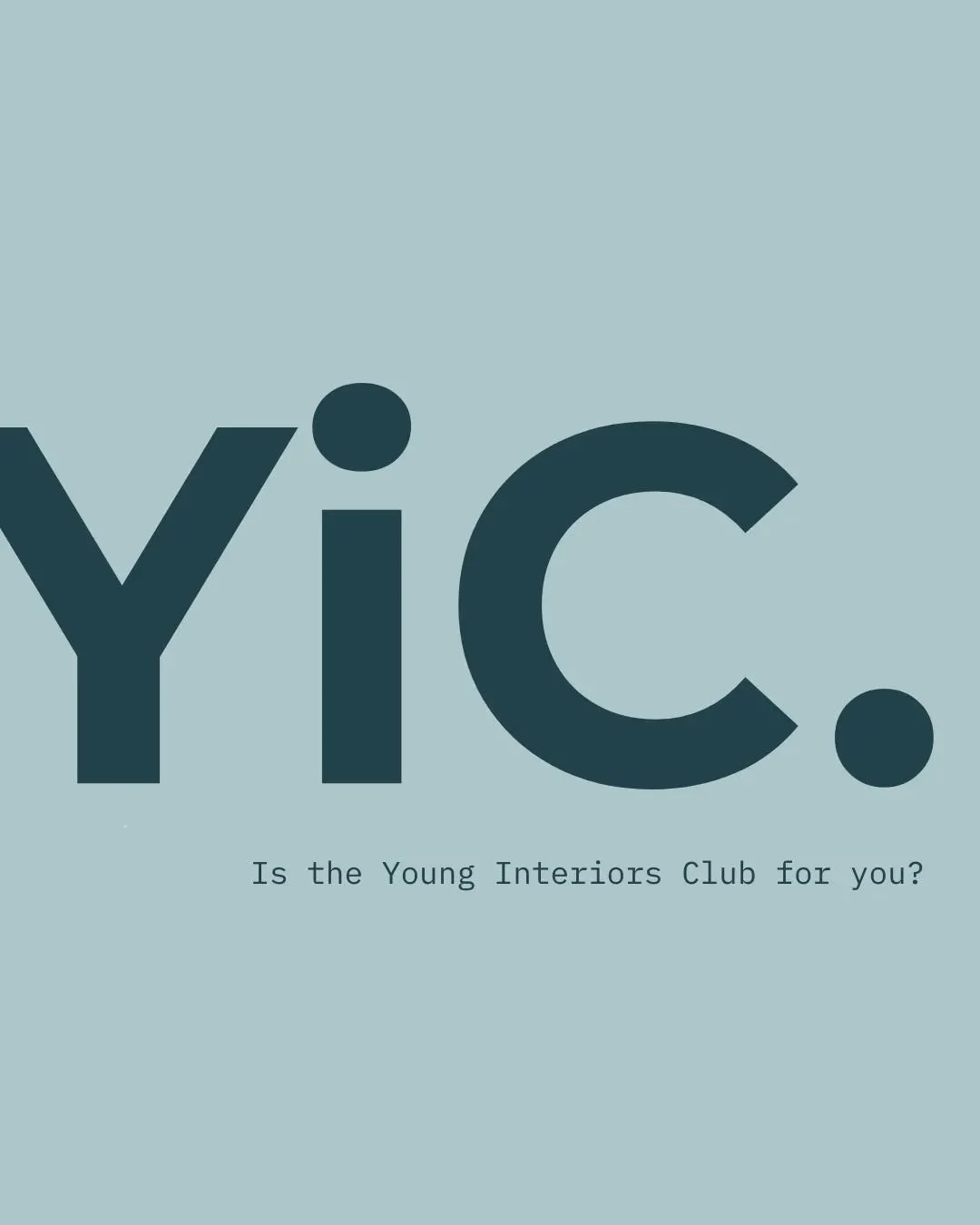 Are you just starting your career in the world of Interior Design &amp; Architecture? Then this is the club for you.

The Young Interiors Club is all about bringing together fresh talent and placing them in the rooms of established studios.

We offer