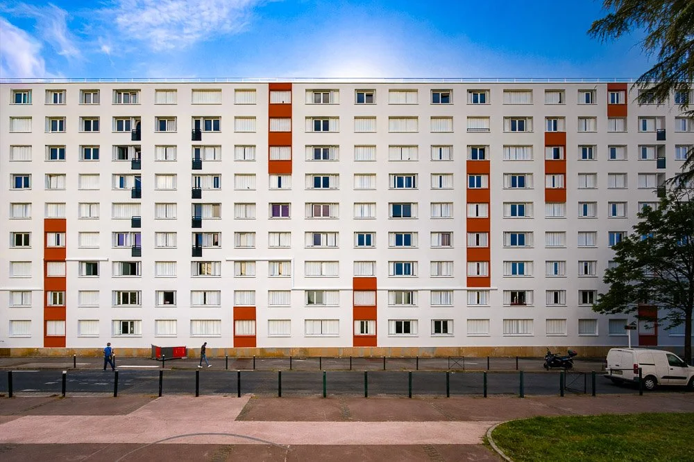 Immeuble toulousain levée de réserves avec fenêtres et volets GPA