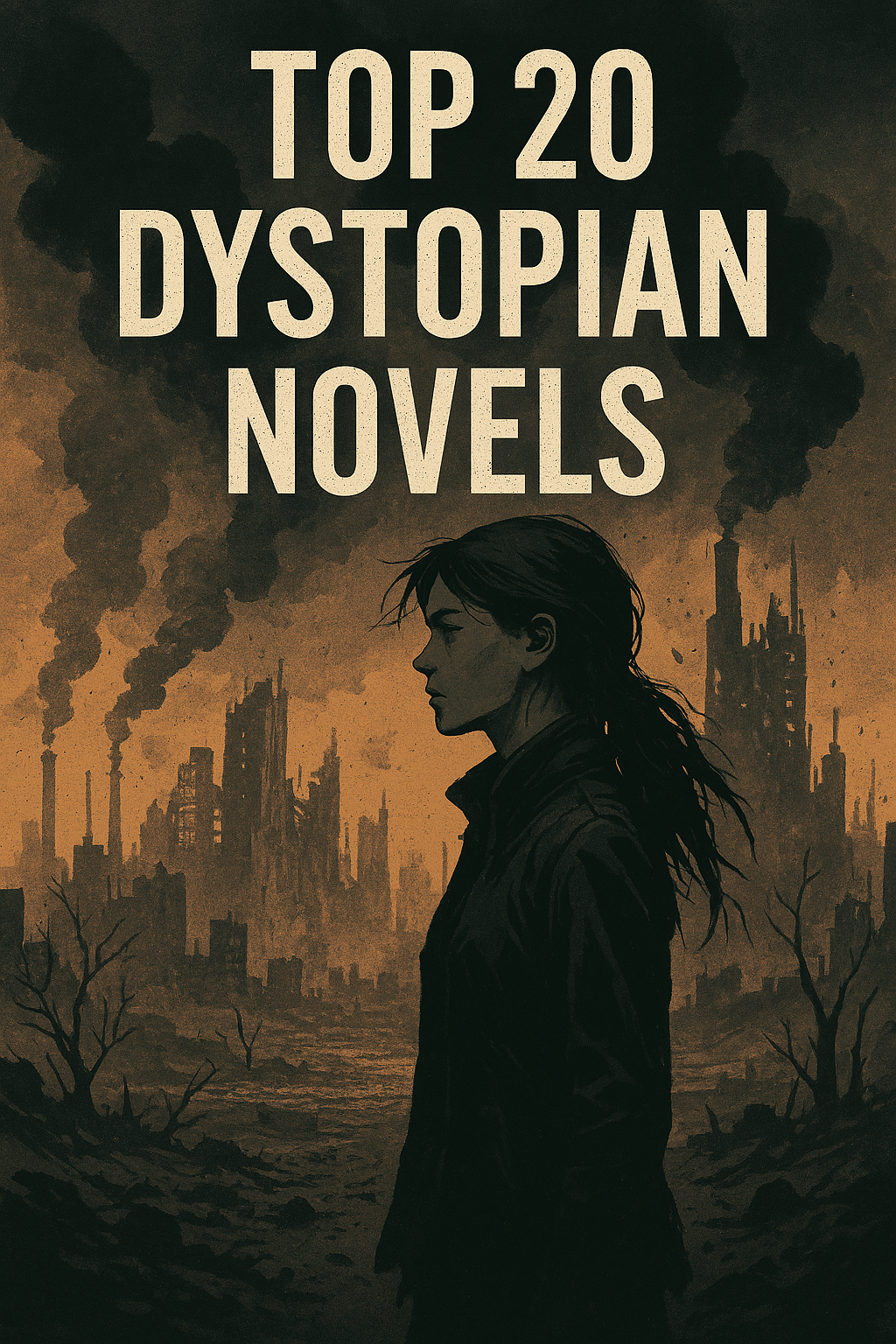 🌒 Top 20 Dystopian Novels That Shape How We See the Future