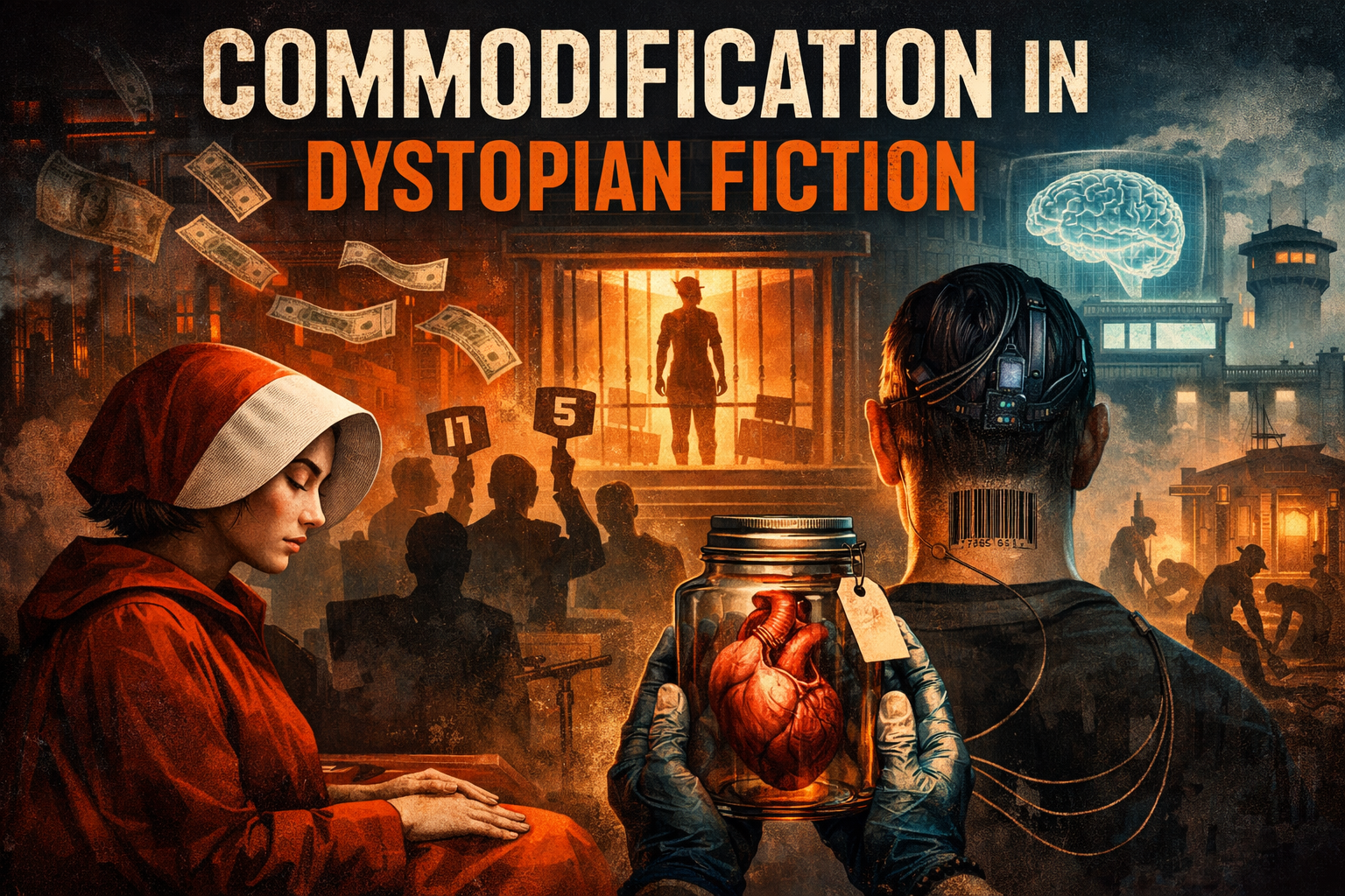 The commodification of bodies in fiction. 