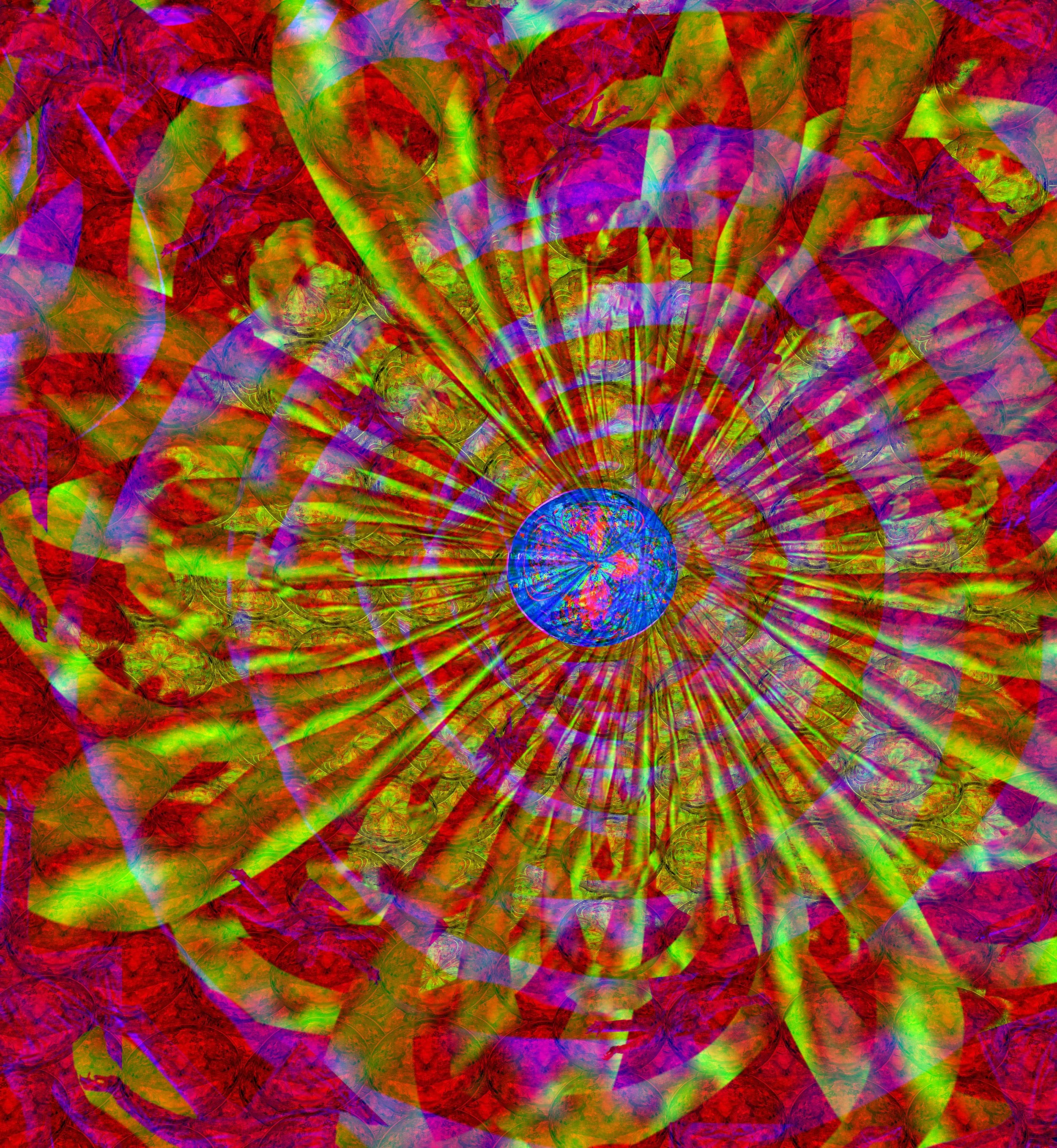 “Forge of Creation”, Digital Assemblage,  9.7 × 10.5 in, September 2025