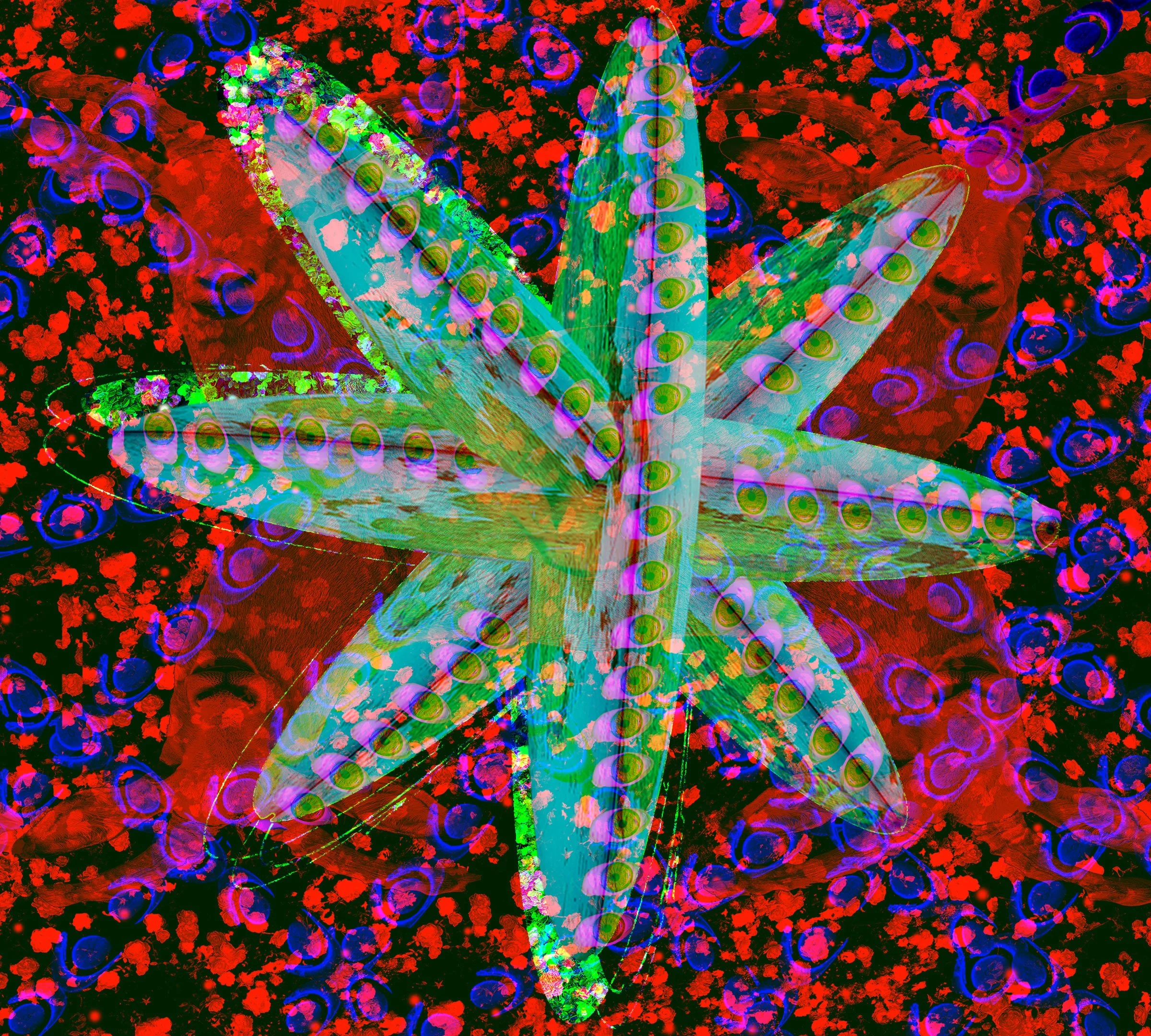 
“Intersection of Fate and Destiny”, Digital Assemblage, 8 × 7 in, September 2025