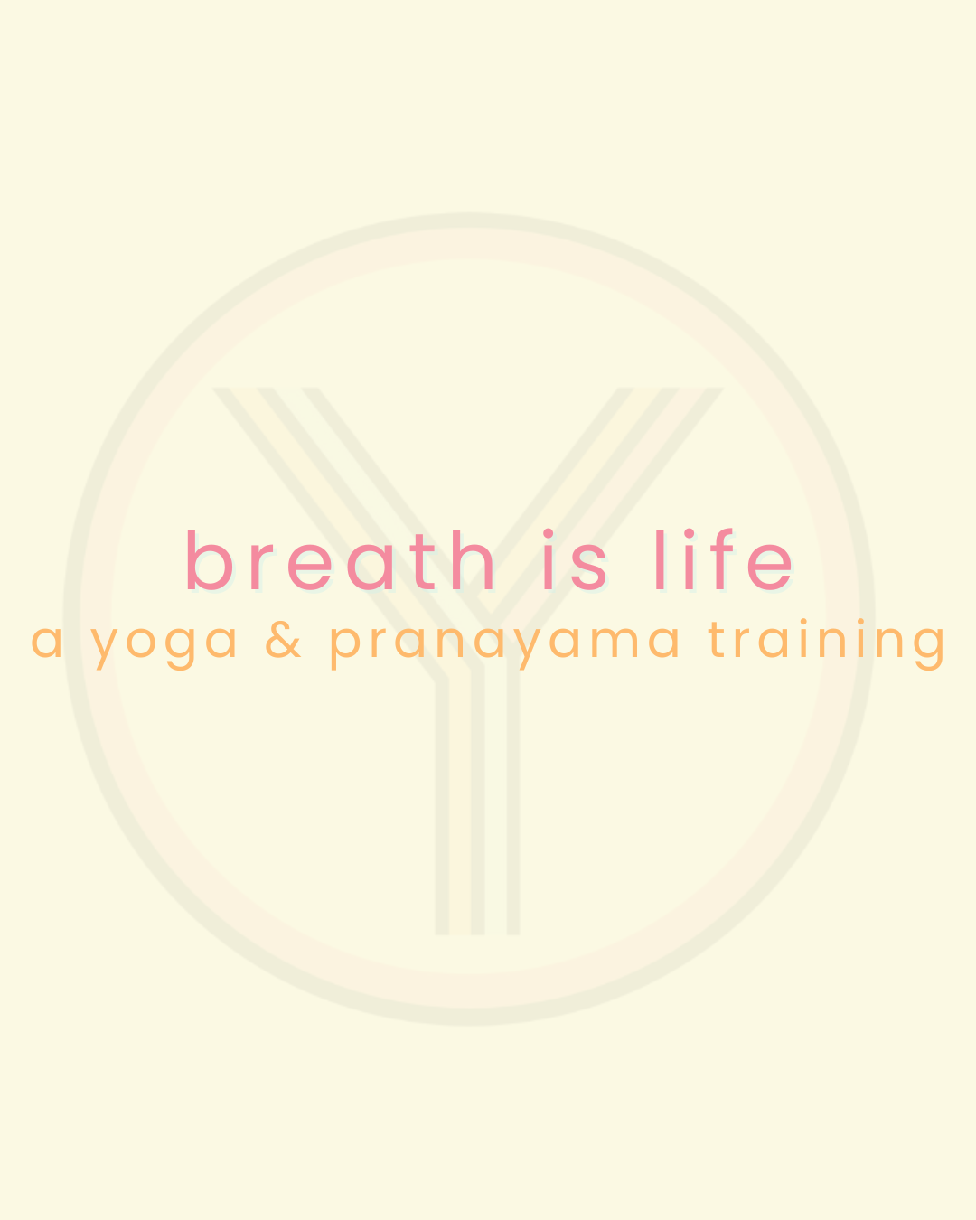 breath is life - majorcan yoga and pranayama immersion and training