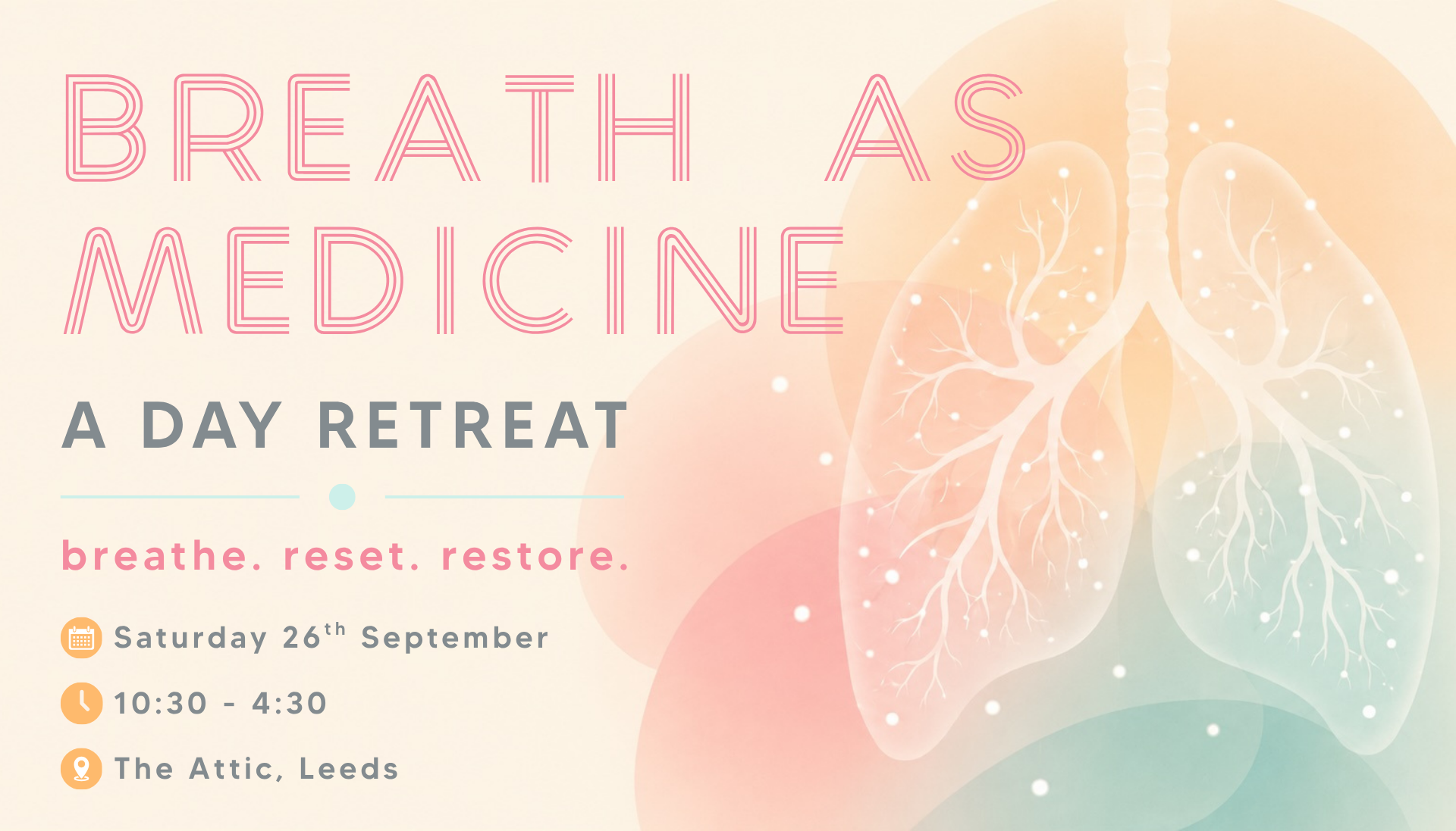 breath as medicine - an immersive yoga retreat day