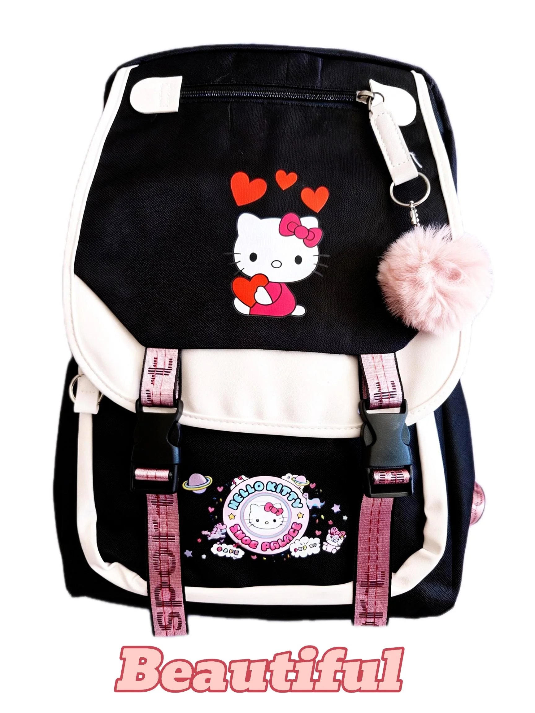 Hello kitty large capacity backpack