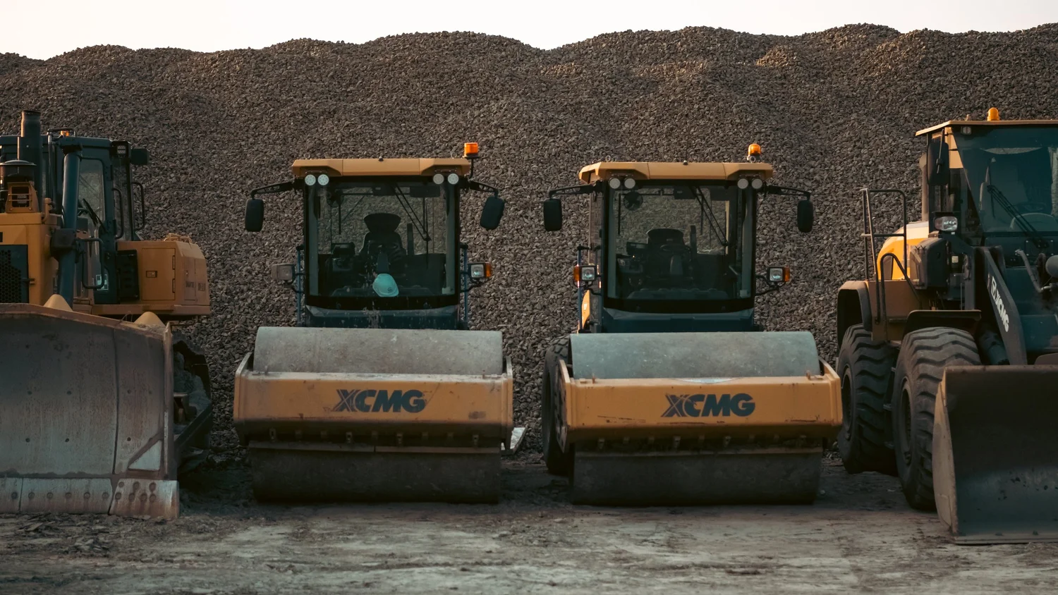 CTEC rollers and site machinery