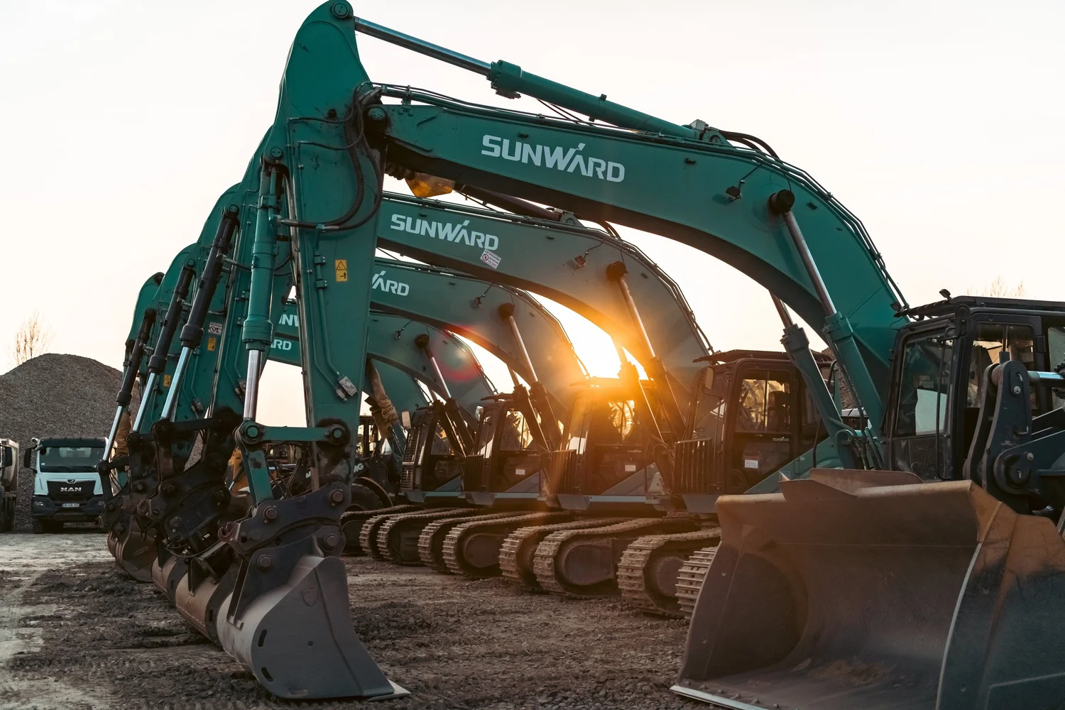 CTEC Sunward excavators