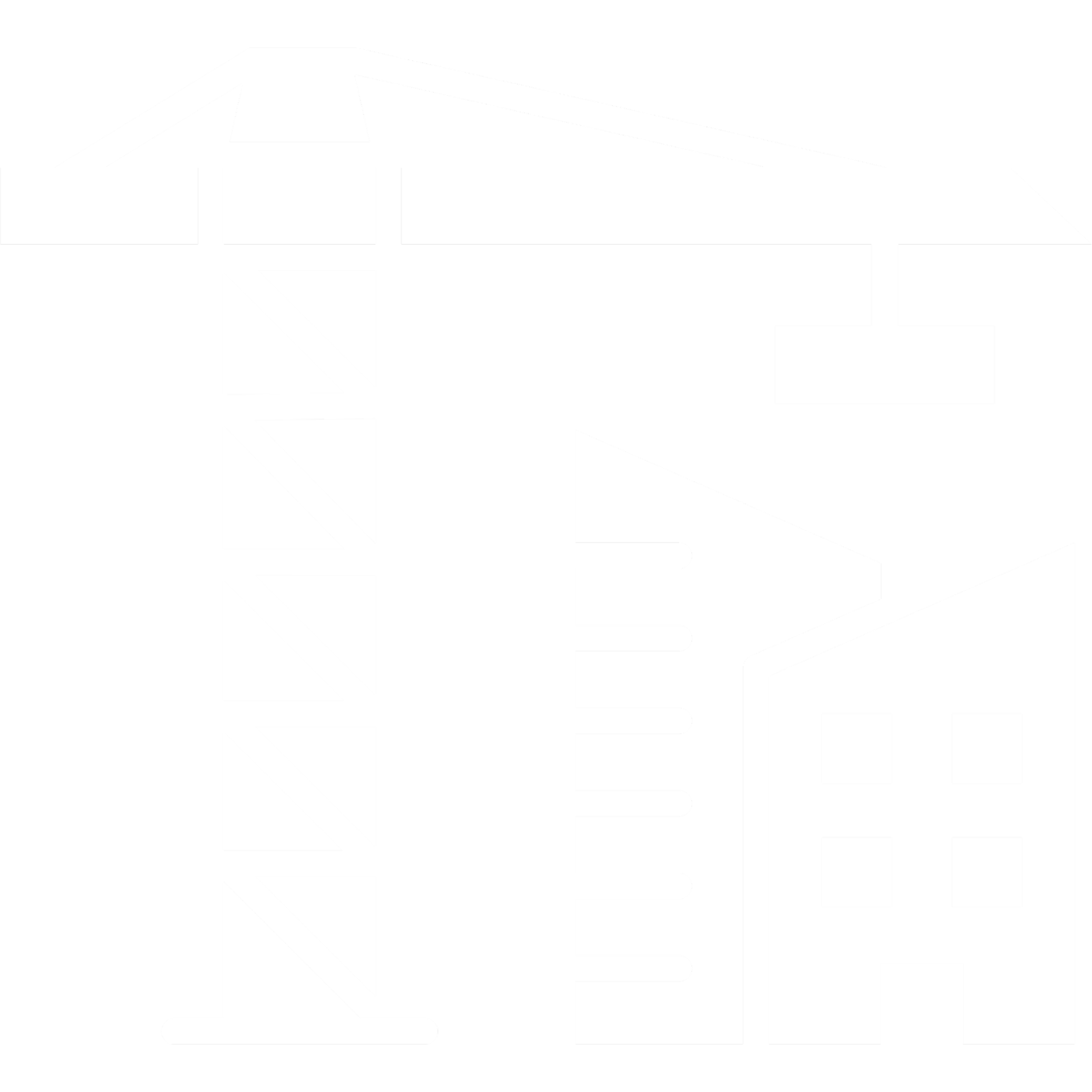 Silhouette of a construction crane next to a building under construction.