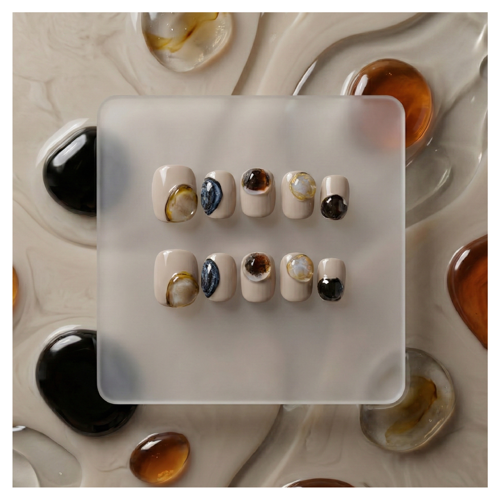 NM · STILLED ESSENCE · M