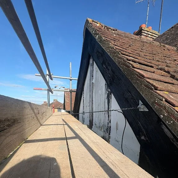 Mock Tudor rendering repairs