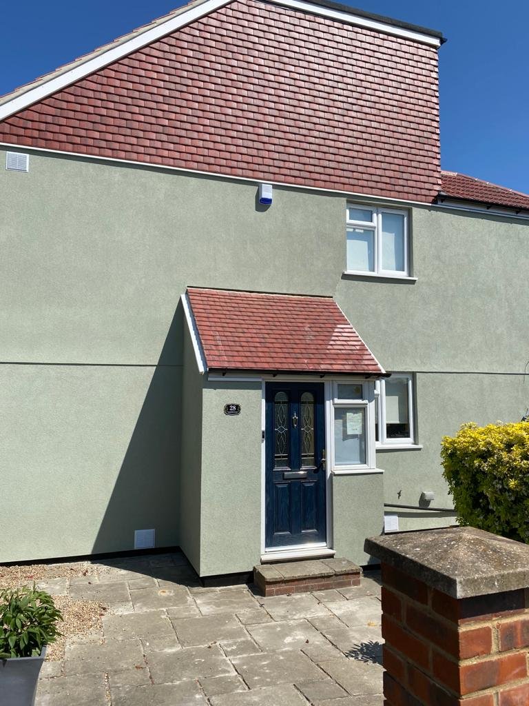 External Wall Installation. Barnehurst, Kent