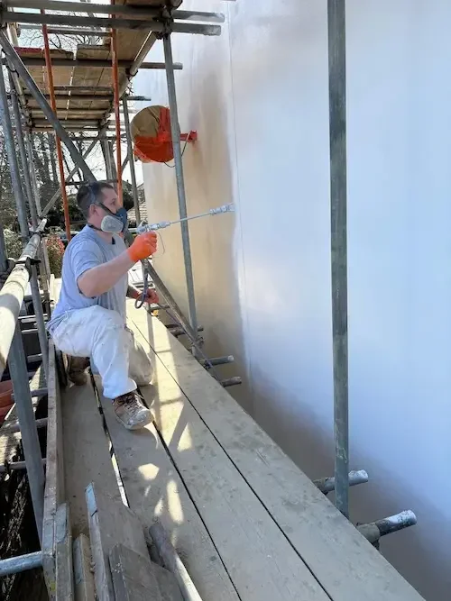 Exterior Spray Wall Coating