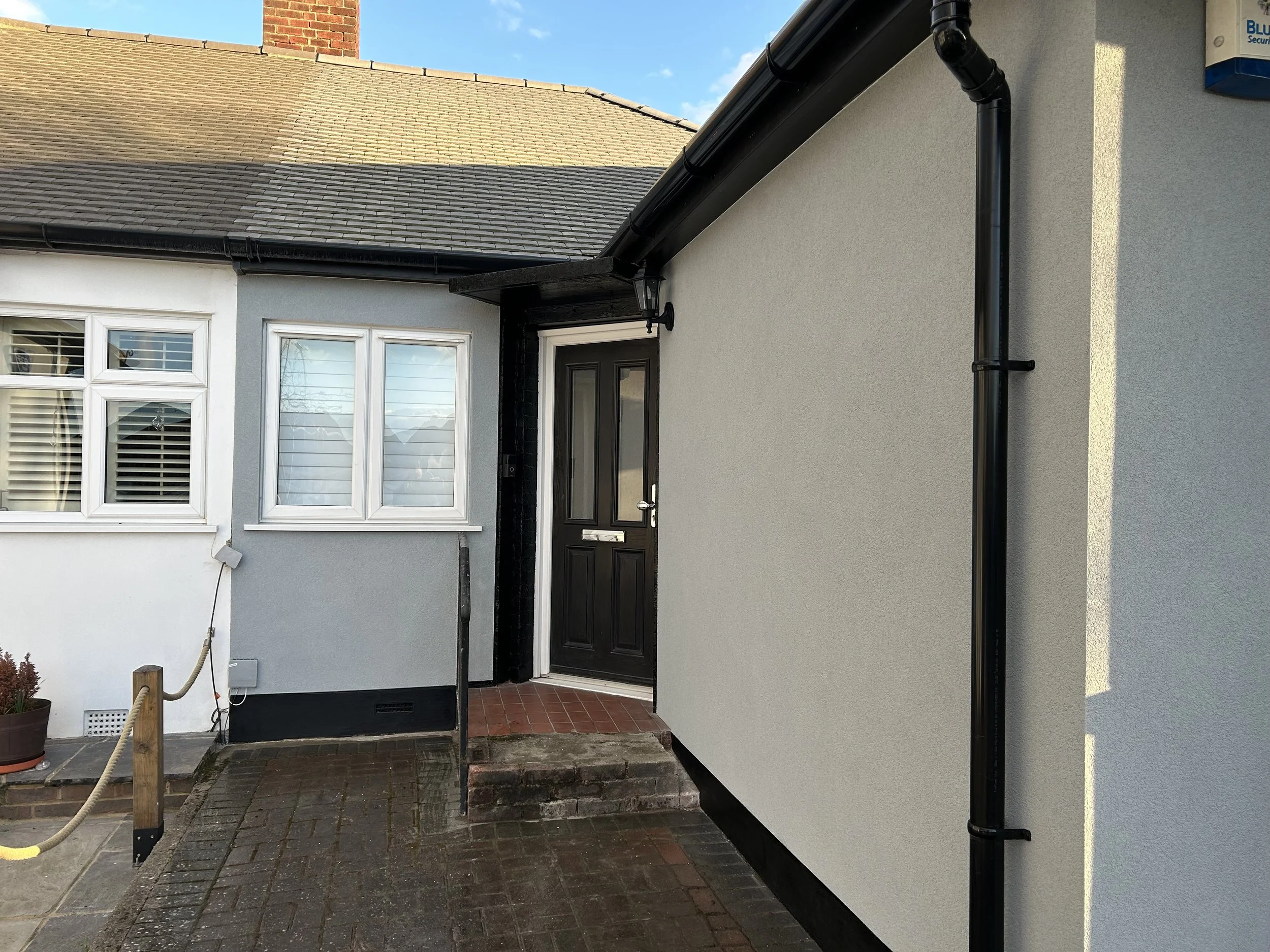 Silicone Render. Sidcup, Kent