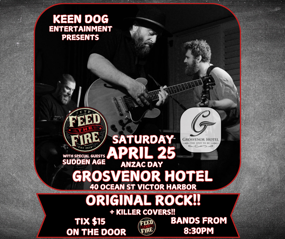 Sudden Age at The Grosvenor Hotel