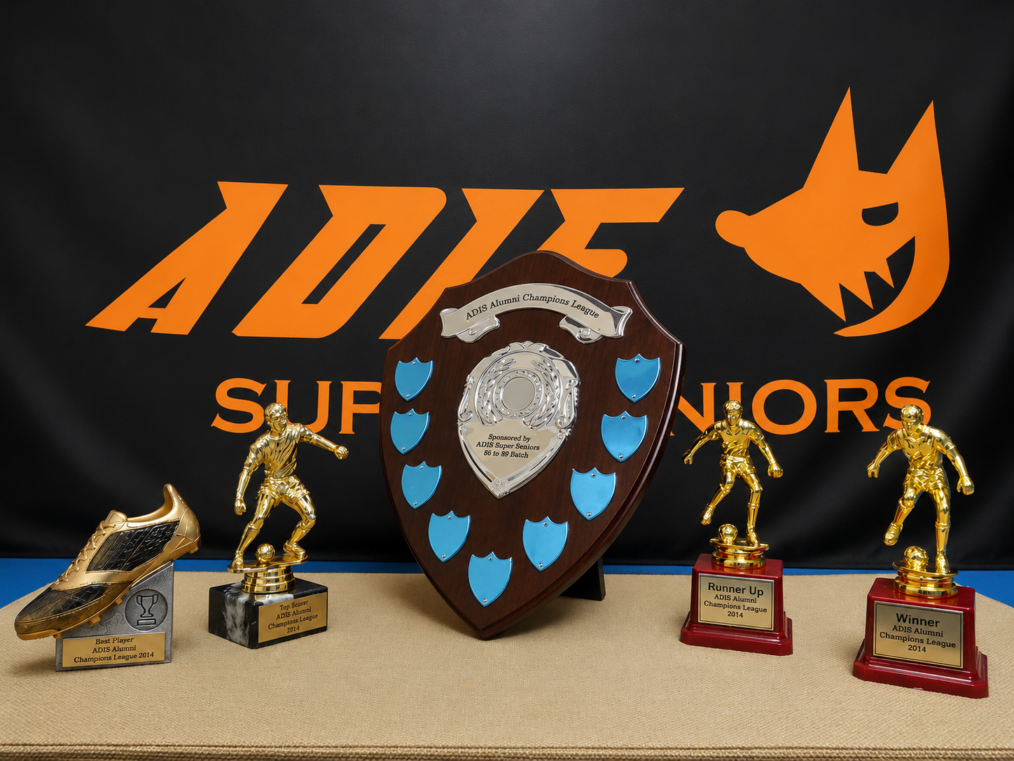 ADIS Alumni Football Challenge: Custom Event Merchandise and Awards Solutions