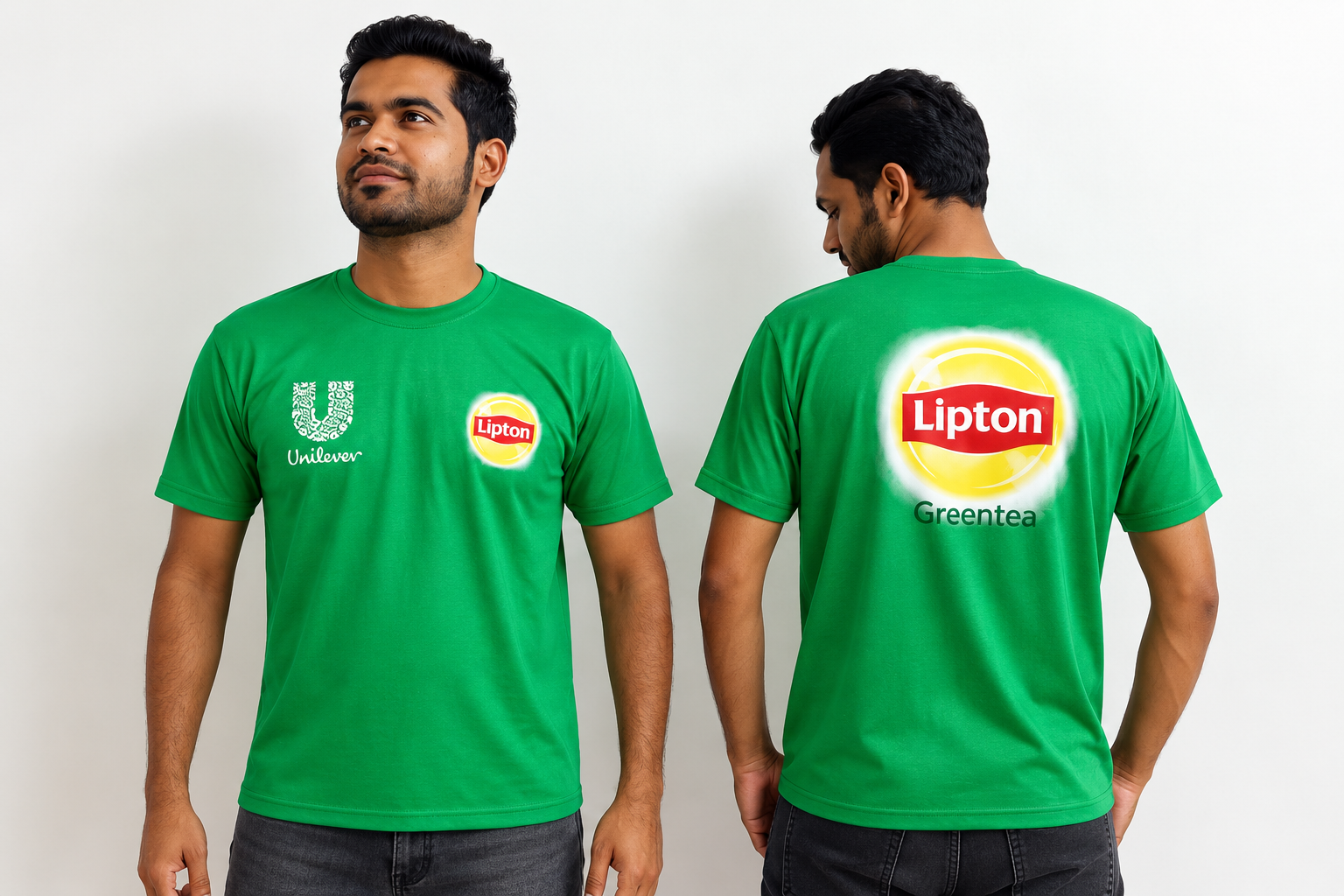 Custom Lipton Green Tea Promotional Branding for Unilever Gulf FZE