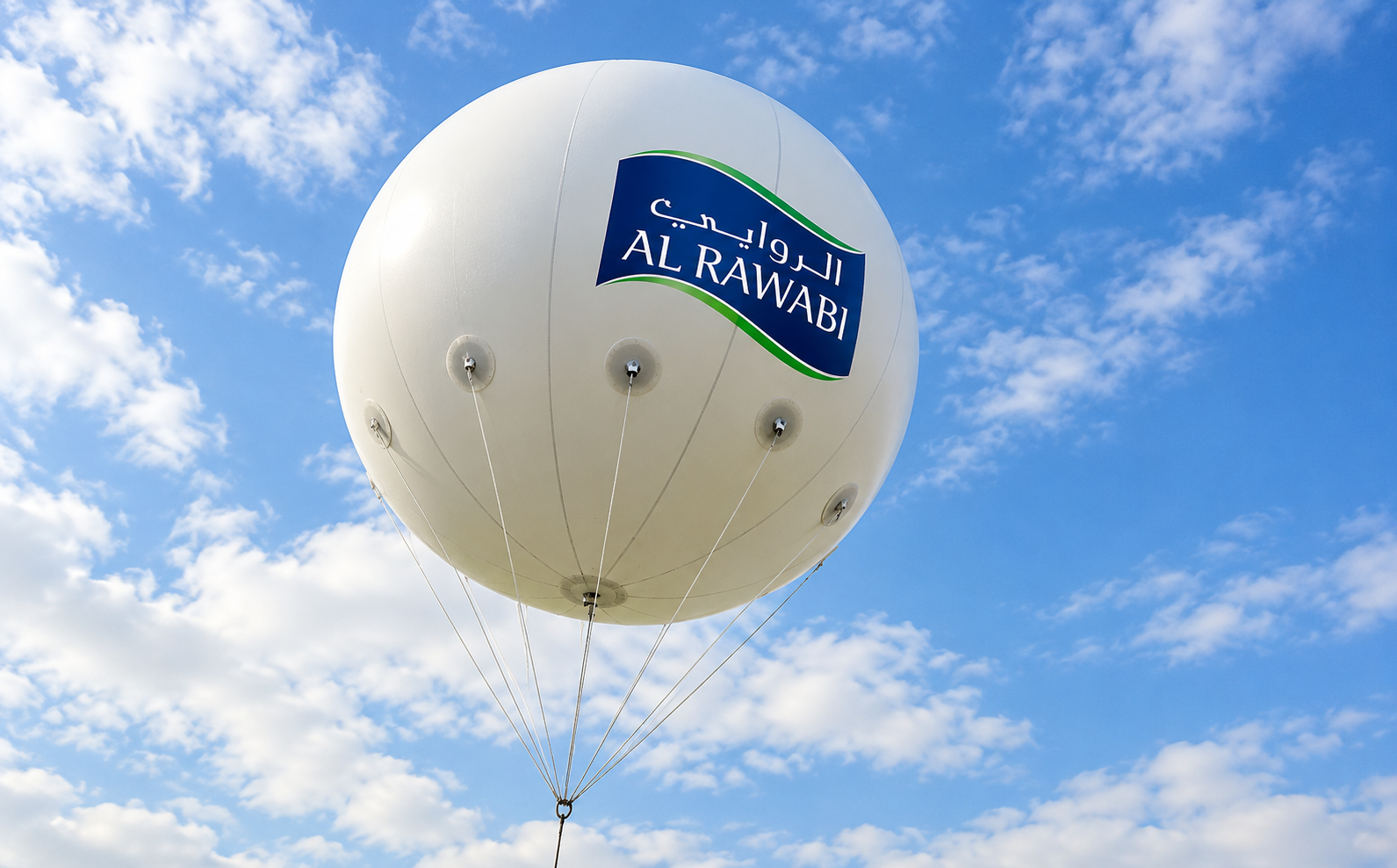 3m Helium Inflatable Balloon for Al Rawabi Event in Dubai