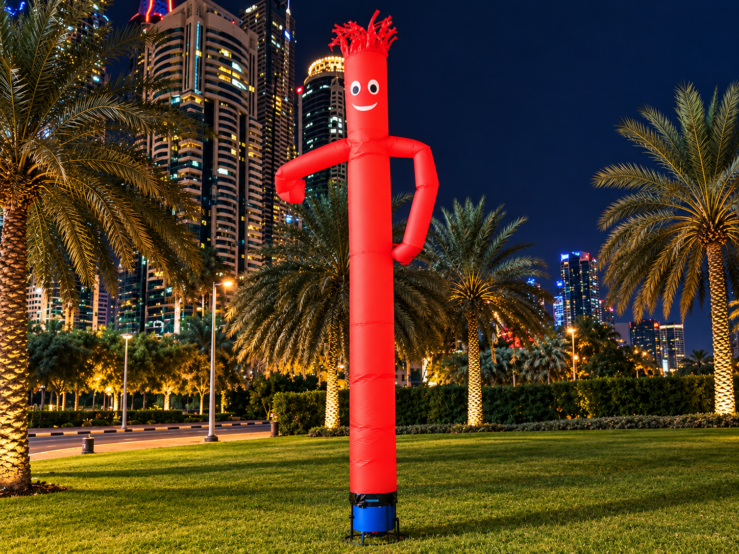 Custom 4m Air Dancer for CPI Media in Dubai