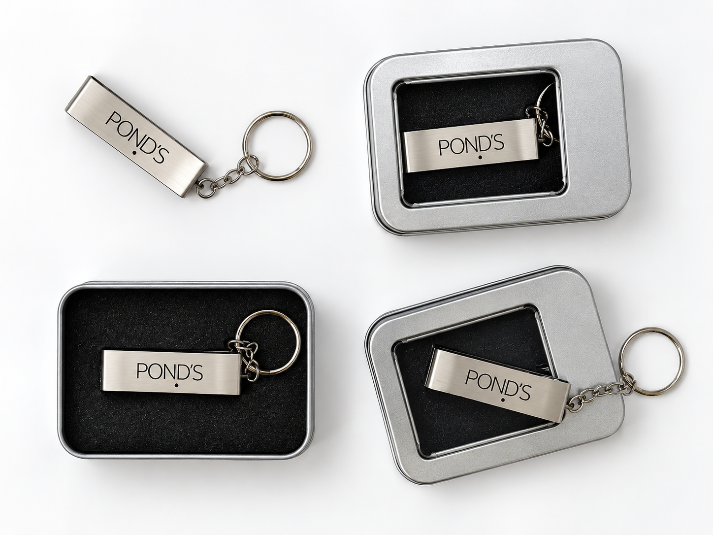 Custom Branded 4GB USB Sticks for POND’S In-Store Promotion