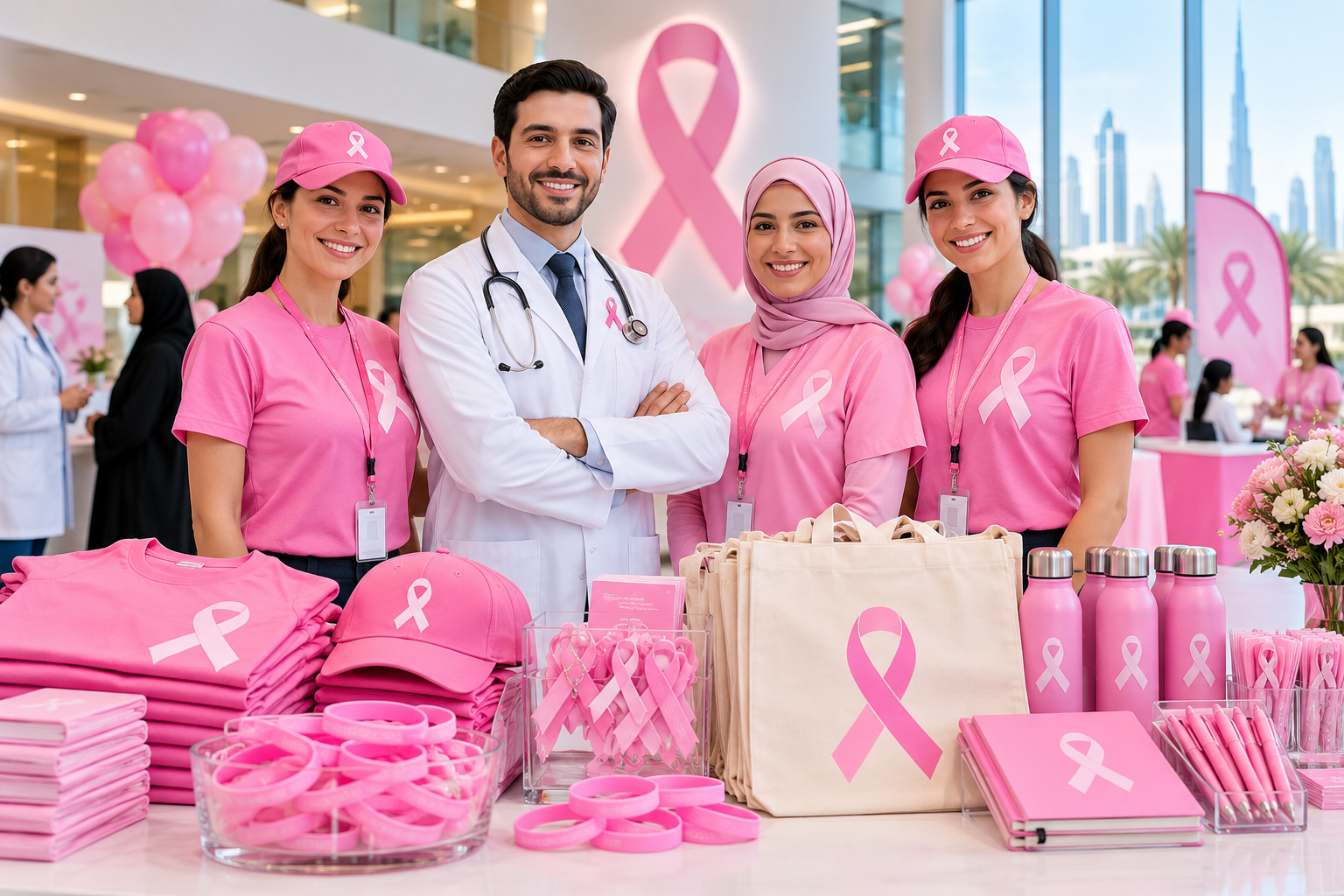 How Hospitals and Clinics Can Create a Pink October Awareness Campaign in the UAE