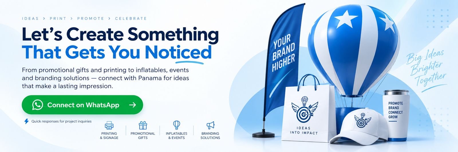 Connect over WhatsApp with Panama Advertising