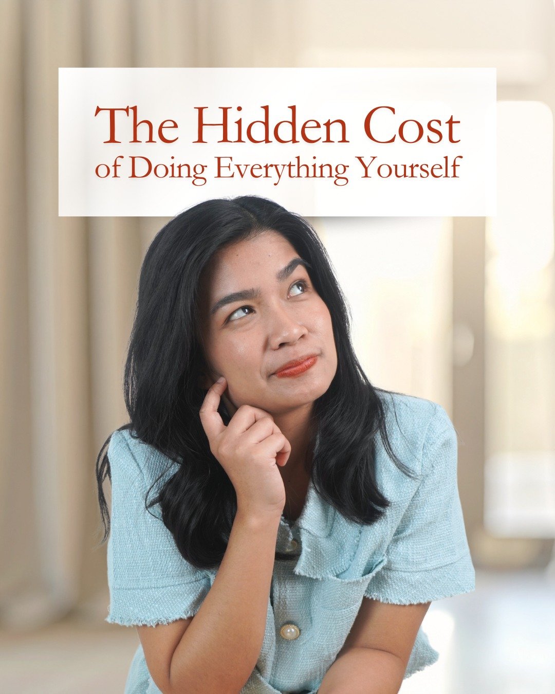 I see this pattern a lot with service providers who are doing well, but feel constantly stretched.

They&rsquo;re capable. They&rsquo;re committed. And because they can do everything, they end up doing everything. Until the cost quietly adds up.

Doi