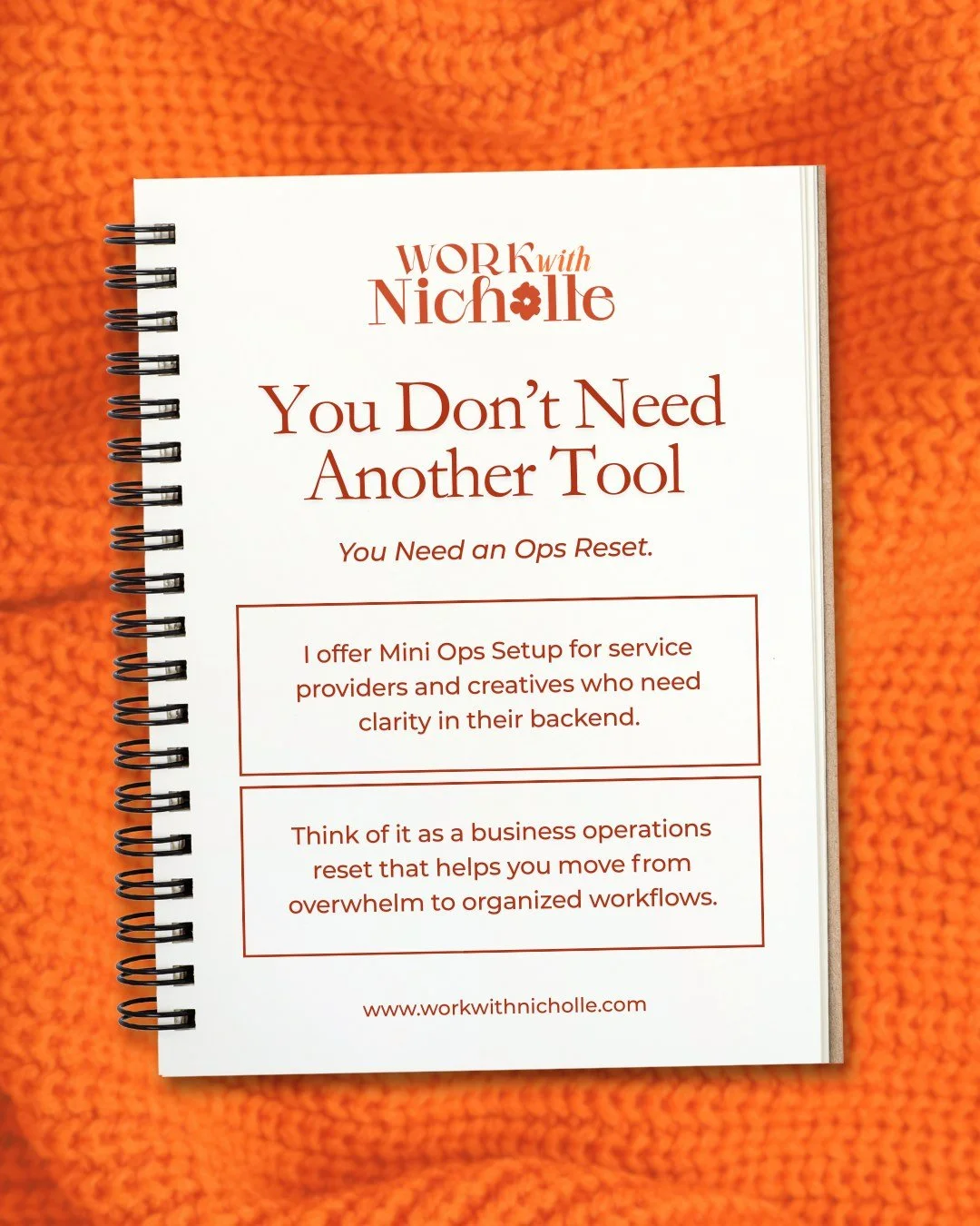 Not every business needs a full operational overhaul.

Sometimes what you really need is clarity.

I created the Mini Ops Setup for solo CEOs and creatives who feel stuck in the backend of their business, where tasks pile up, systems feel messy, and 