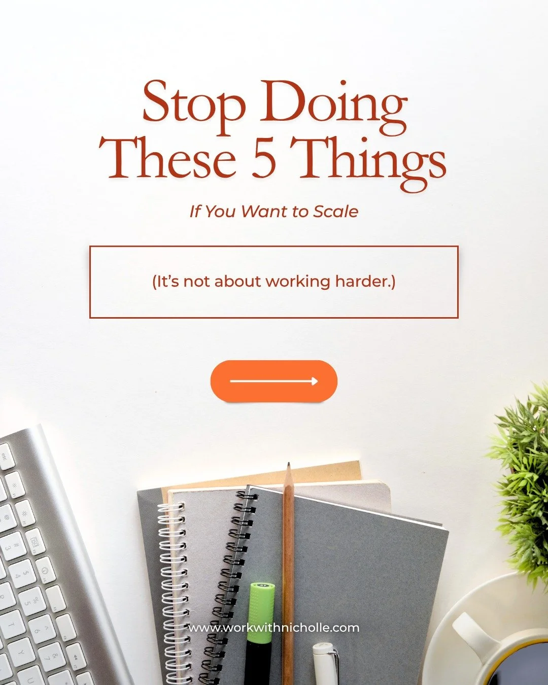 Scaling a business isn&rsquo;t just about what you start doing.

It&rsquo;s also about what you stop tolerating.
A lot of business owners are capable of doing everything. That&rsquo;s exactly why they end up doing everything.

They keep processes in 