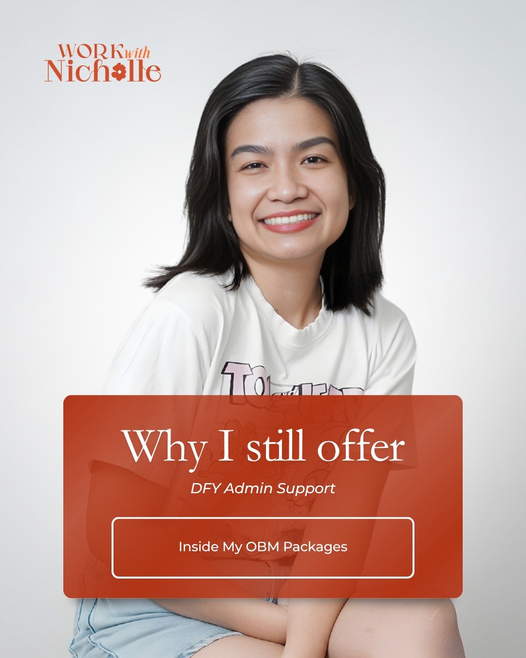 A lot of people think hiring an OBM means you no longer need admin support.

But the truth is, you need both.

Because strategy without execution leaves things undone.

And execution without structure creates more confusion.

That&rsquo;s why I still
