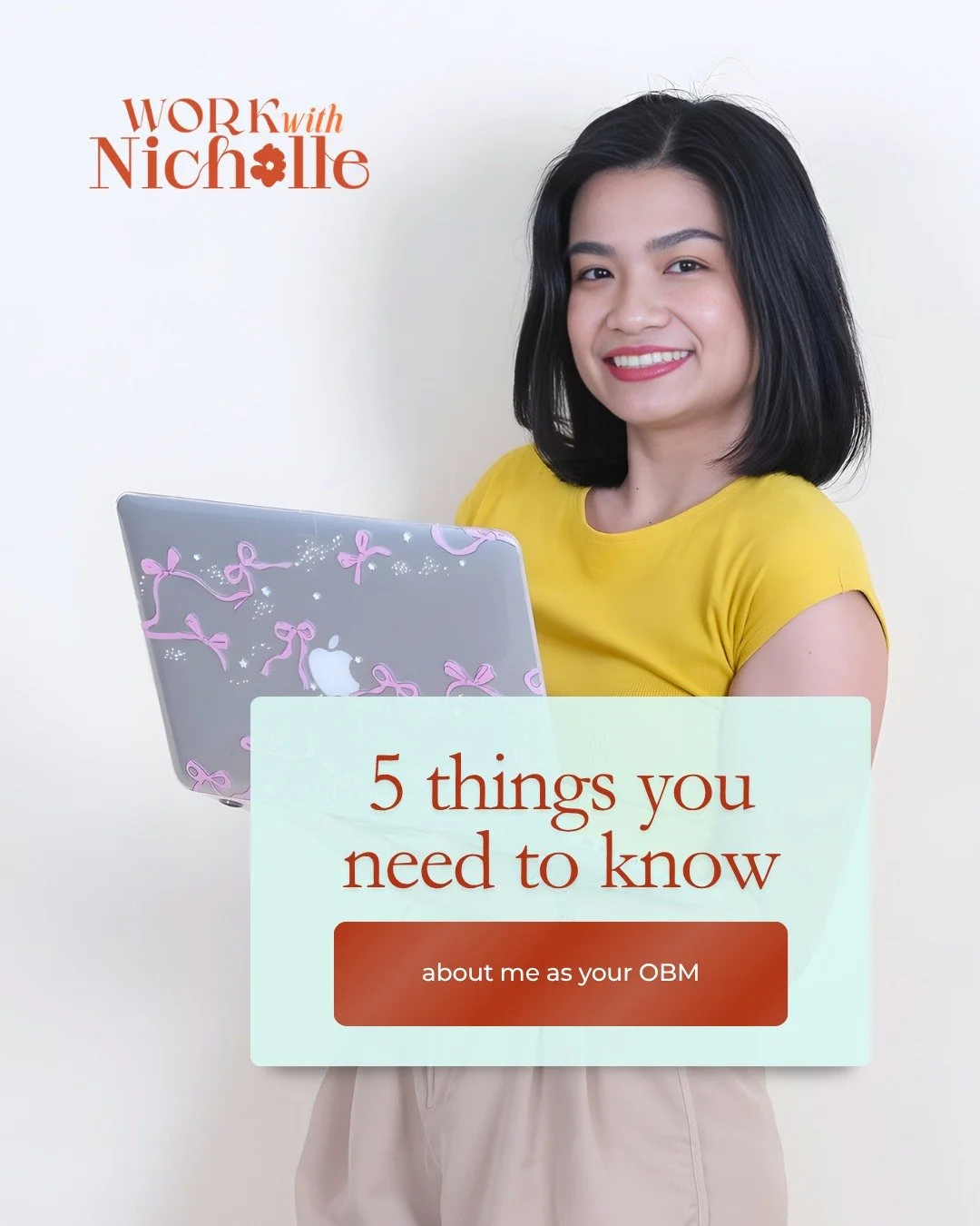 Hi, I&rsquo;m Nicholle.

Online Business Manager, systems girlie, and the person business owners call when they&rsquo;re tired of doing everything themselves.

I work with creatives, service providers, and founders who already have momentum, but need