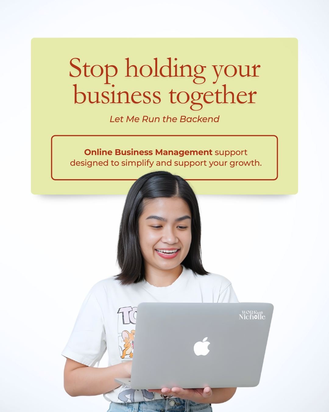 If your business feels heavy behind the scenes, it&rsquo;s not because you&rsquo;re doing something wrong.

It&rsquo;s because everything is still depending on you.

The launches, the team, the tasks, the follow-ups. It all adds up fast.

That&rsquo;