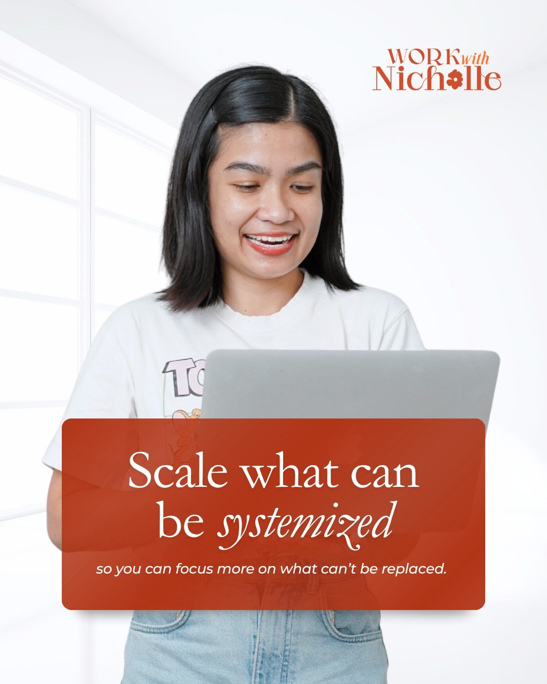 A lot of business owners try to scale by doing more.

More tasks.
More involvement.
More hours.

But sustainable growth doesn&rsquo;t come from adding more to your plate.

It comes from identifying what can be systemized, delegated, and supported so 