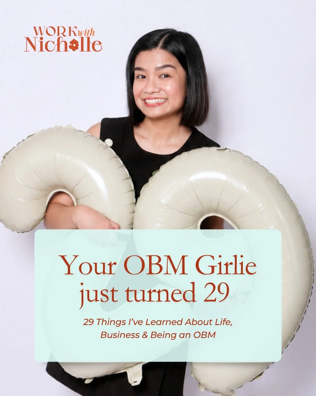 Your OBM girlie just turned 29 🥹🎂

And honestly, these past few years taught me so much about life, business, leadership, and what it really means to build something sustainable.

So here are 29 things I&rsquo;ve learned as an Online Business Manag