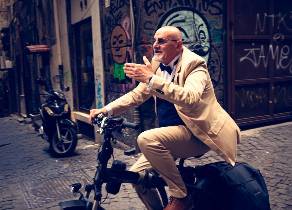 Street photography in Naples, Italy