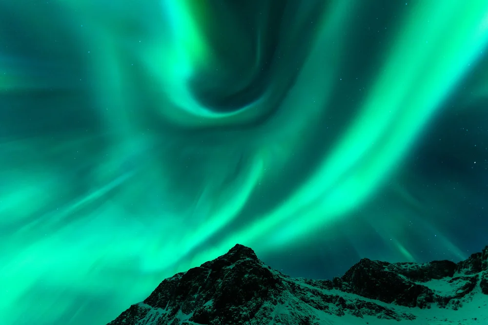 Northern Lights above the Lofoten Islands